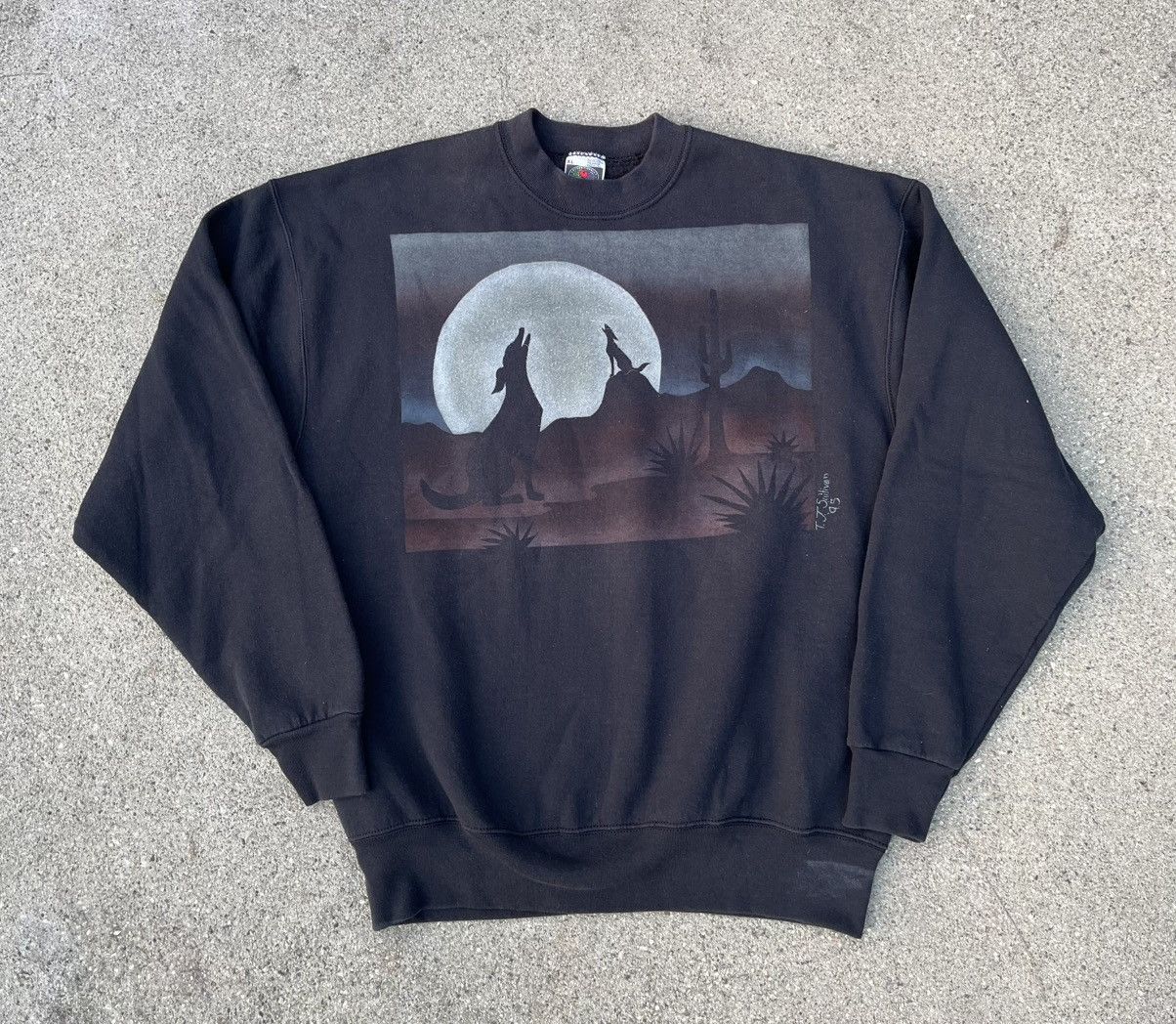 Fruit Of The Loom Vintage 1995 Fruit Of The Loom Crewneck Sweatshirt USA Boxy Size US L / EU 52-54 / 3 - 1 Thumbnail