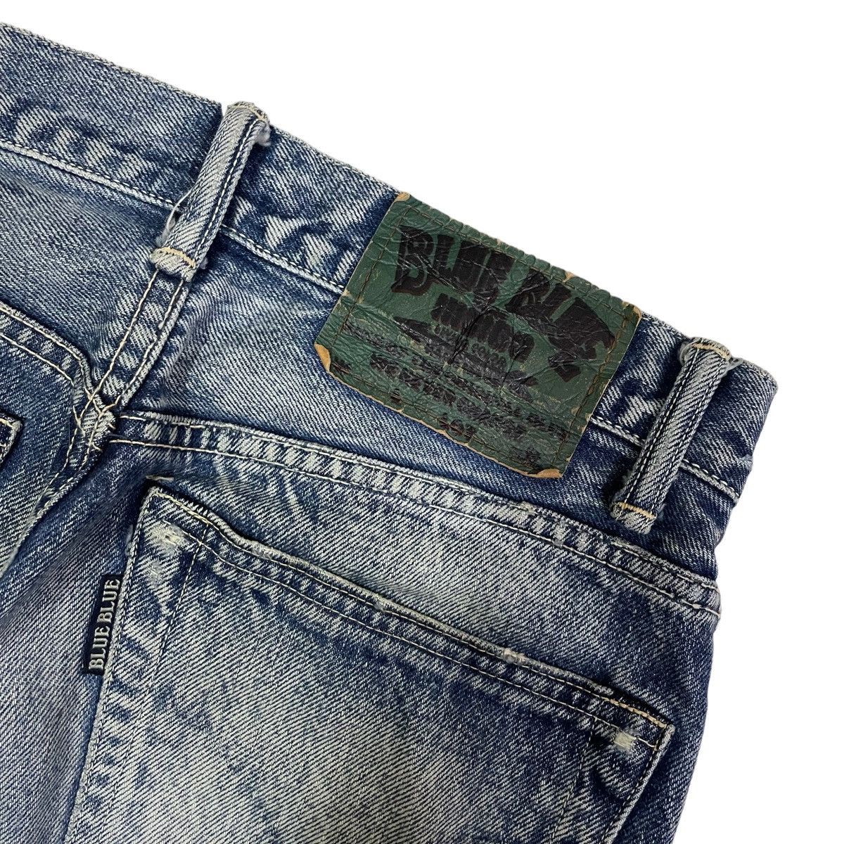 Indigo Vintage Japanes Brand Blue x Indigo HR Red Selvedge Denim Size US 31 - 10 Thumbnail