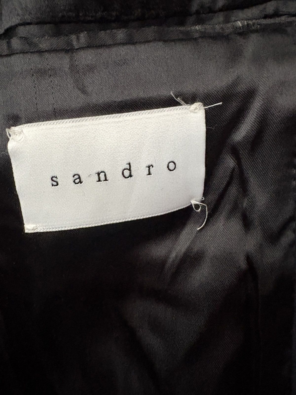 Sandro Sandro Distressed Men’s Blazer Size 50R - 4 Thumbnail