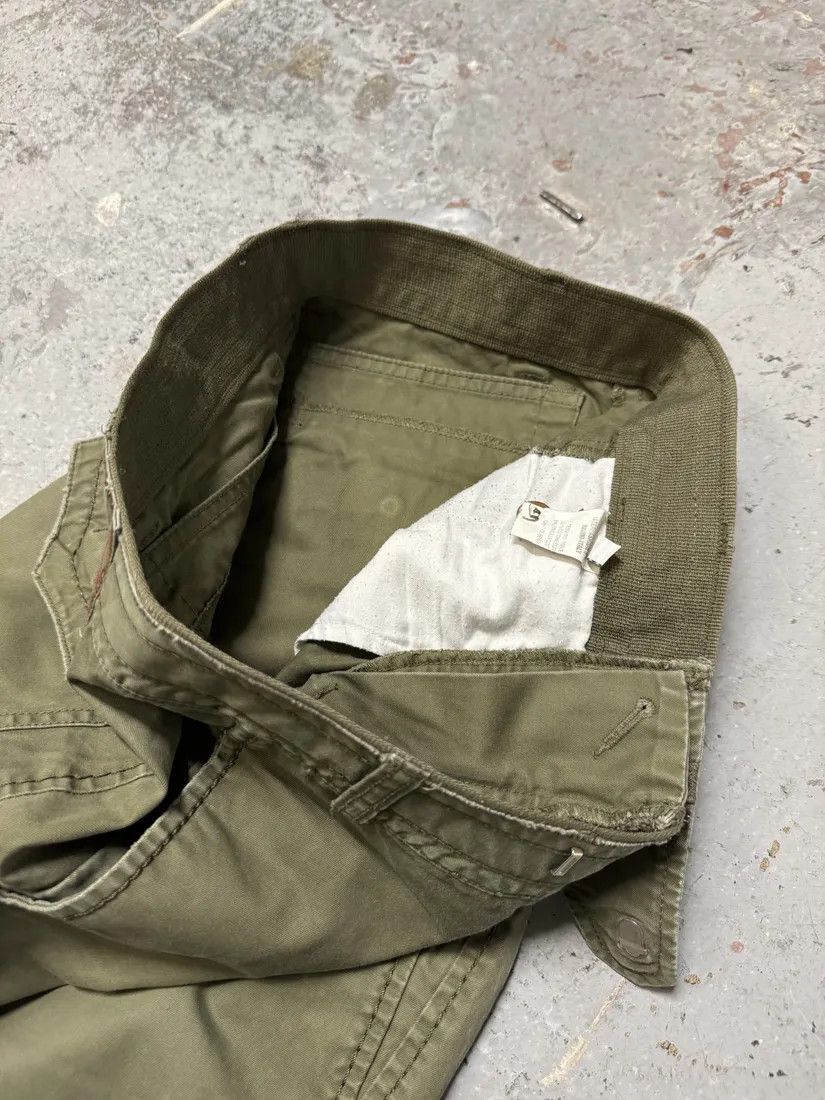 Designer × Marithe + Francois Girbaud × Vintage 2000s Marithé + François Girbaud Olive Straight Pants Size US 31 - 7 Thumbnail