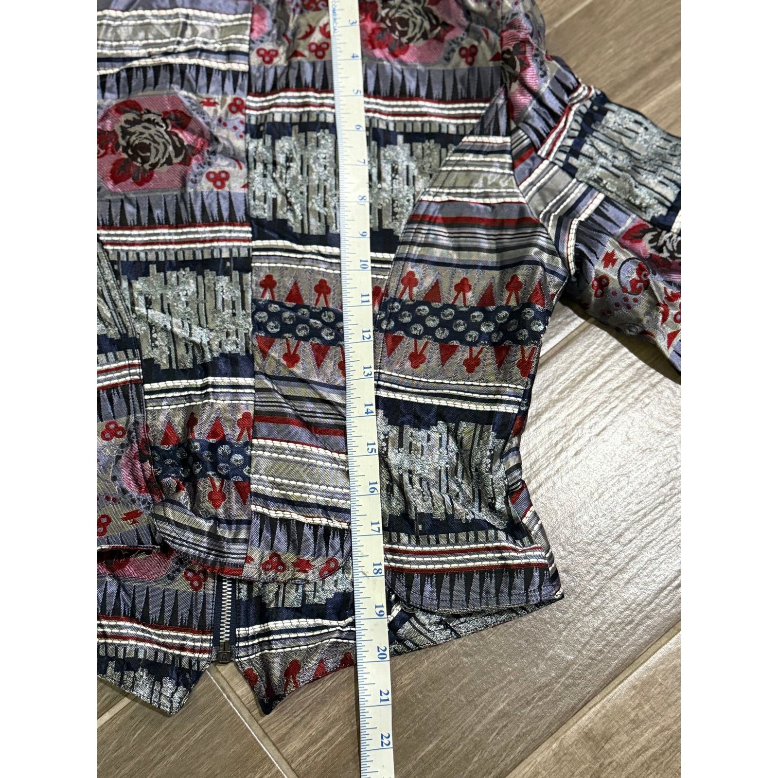 Christian Lacroix Vintage Christian Lacroix Bazar Jacquard Cropped Jacket Size S / US 4 / IT 40 - 8 Thumbnail
