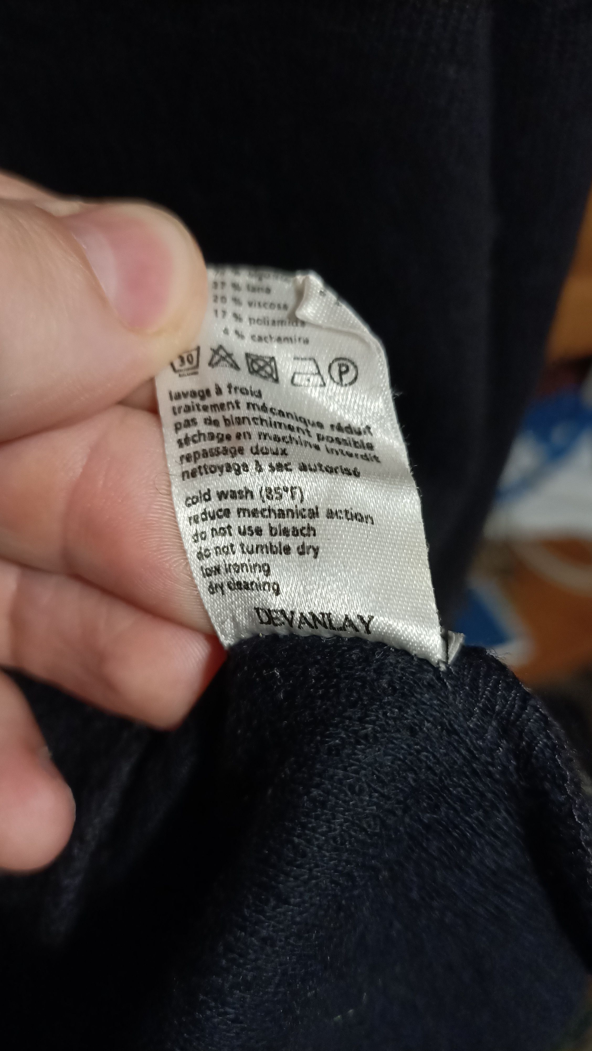Lacoste Vintage Lacoste black sweater Size US M / EU 48-50 / 2 - 4 Thumbnail
