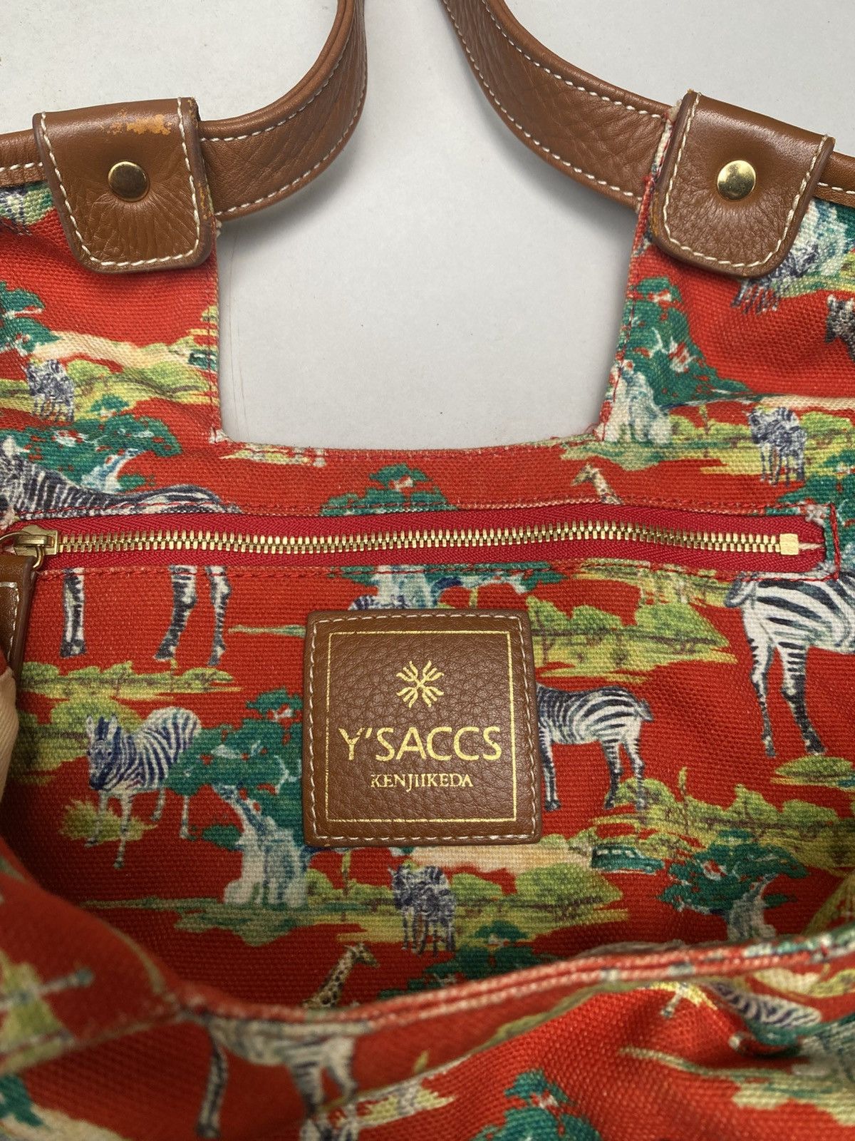 Yohji Yamamoto Yohji Yamamoto Y’saccs Full Print Safari Sling Bag Size ONE SIZE - 11 Thumbnail
