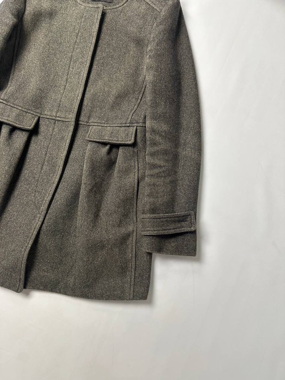 Isabel Marant Isabel Marant Design Sun Faded Wool Coat’s Army 38 Size Size ONE SIZE - 6 Thumbnail