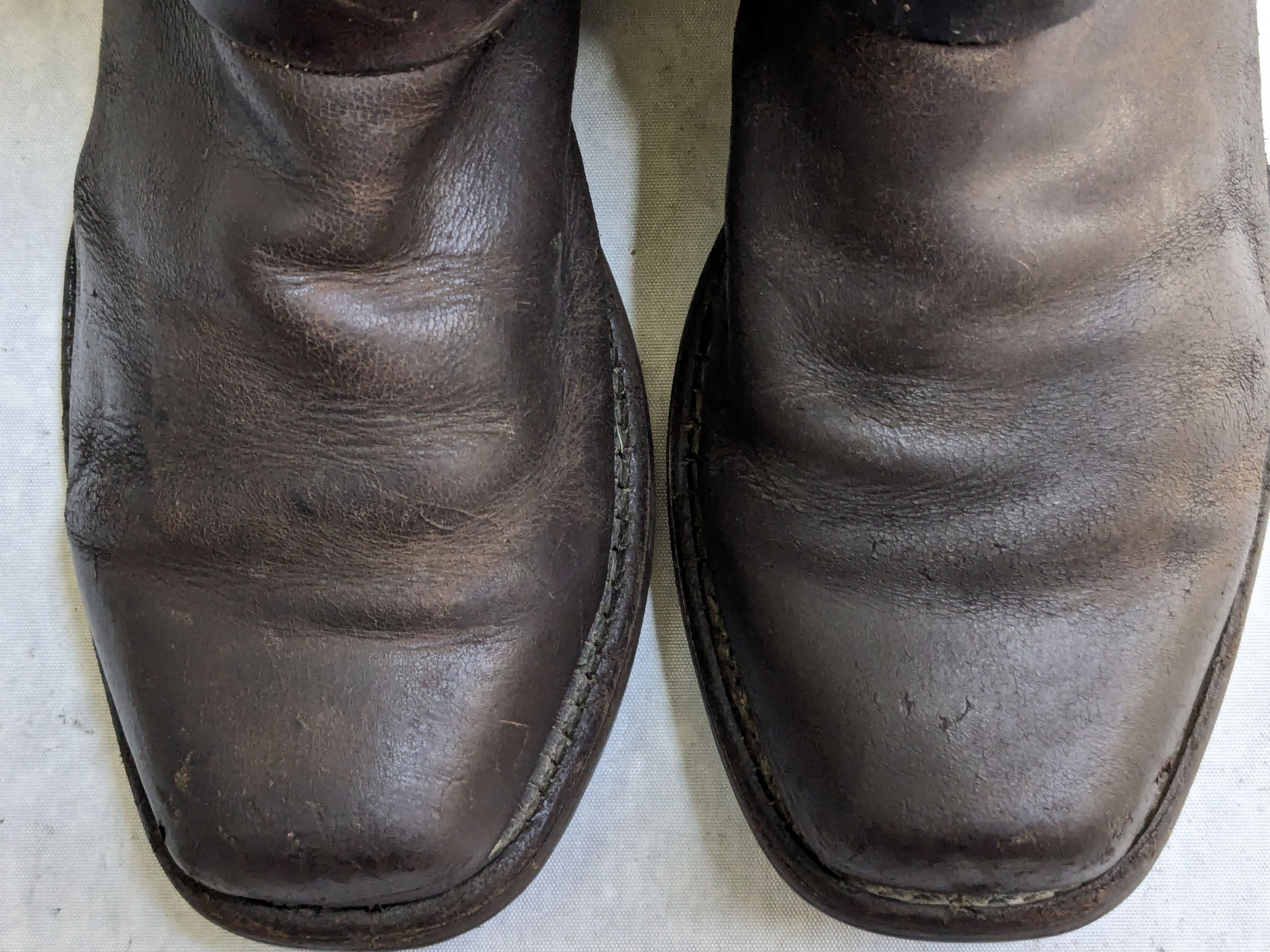 Frye Frye Harness Boots Brown Leather 9.5 M Buckle Size US 9.5 / EU 42-43 - 2 Thumbnail