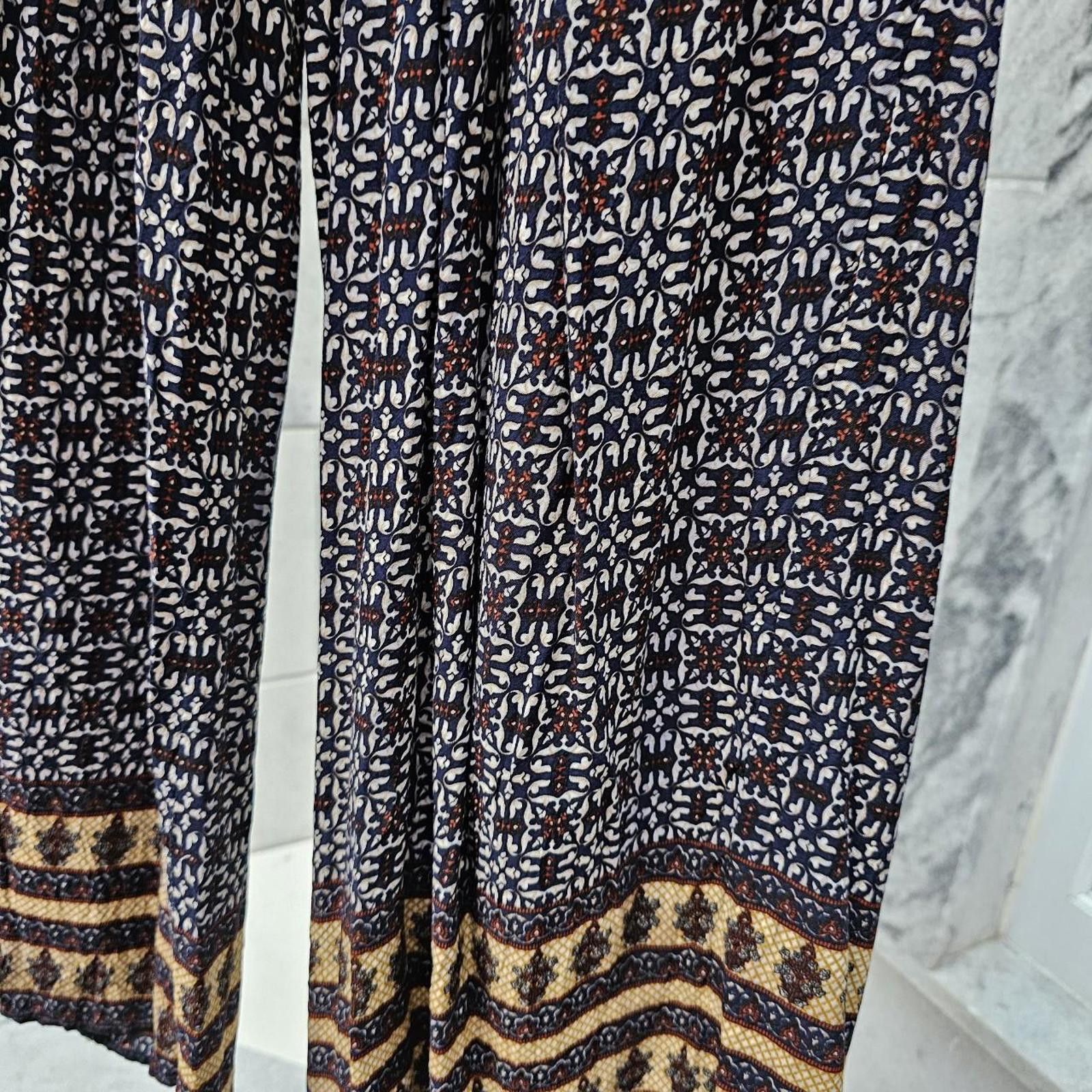 Designer Umgee Boho Style Pants Size 28" / US 6 / IT 42 - 3 Thumbnail
