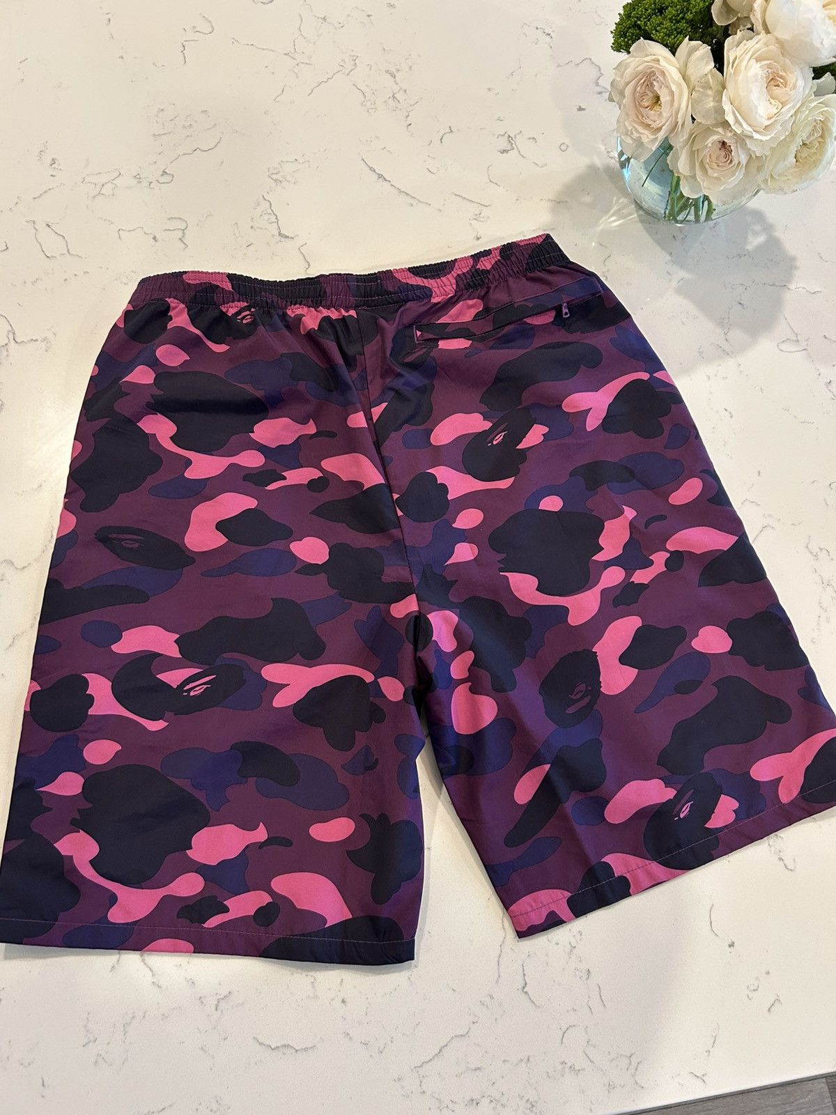 Bape Color Camo Beach Shorts Size US 30 / EU 46 - 2 Thumbnail