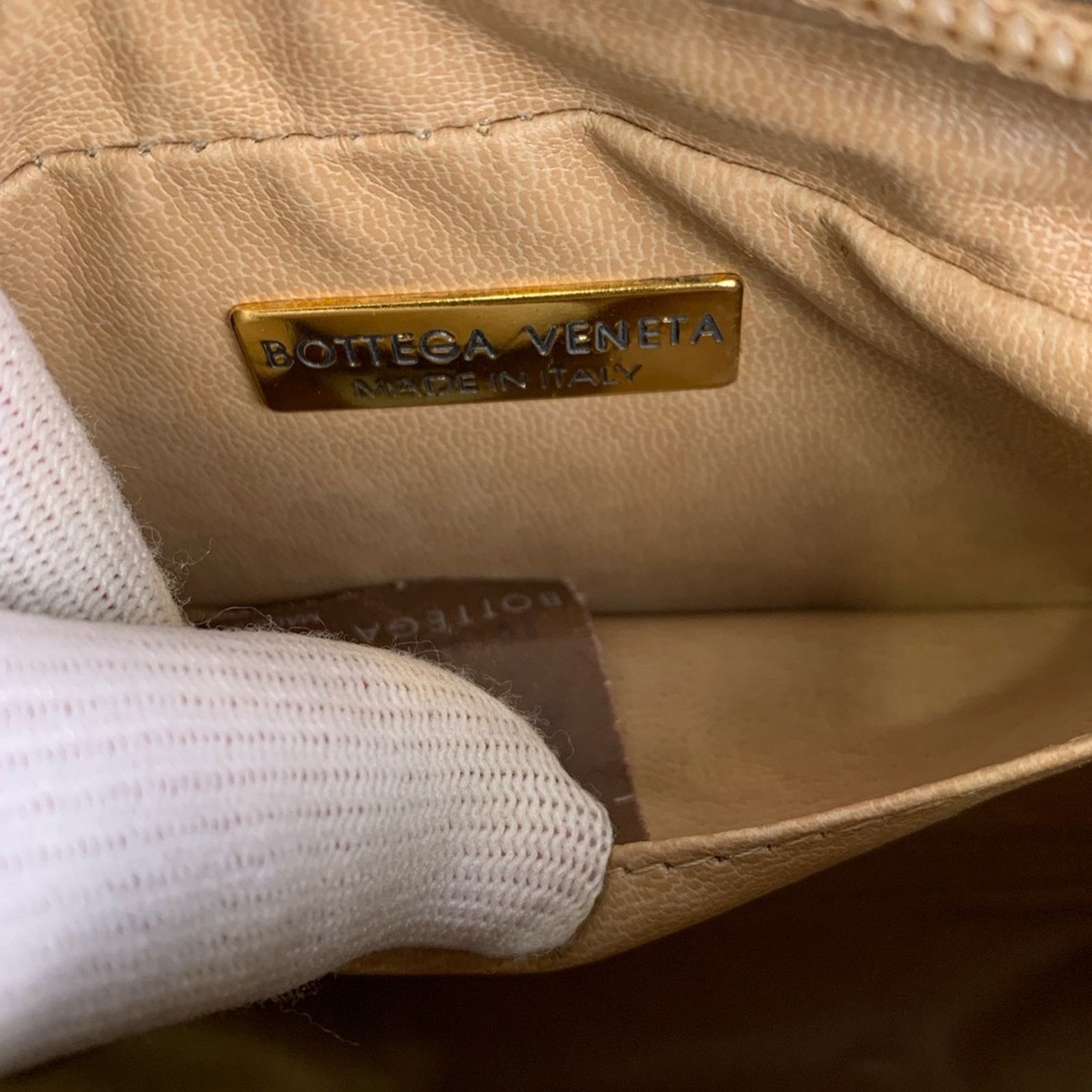 Bottega Veneta Rare Unique Bottega Veneta Gold Crossbody Bag Size ONE SIZE - 14 Thumbnail