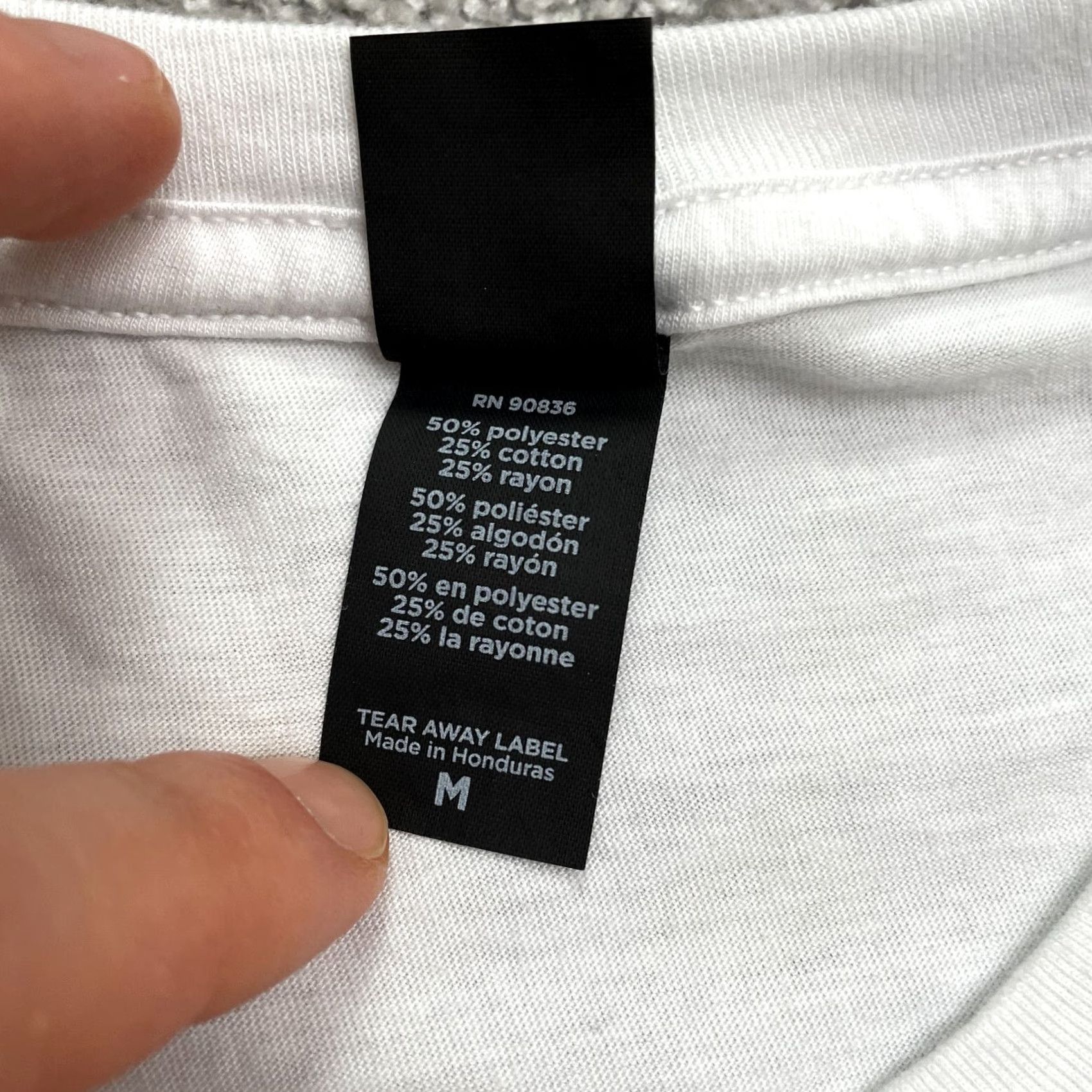 Vintage District District Made Graphic Soft T-Shirt Mens M White Crew Neck Cotton Casual Tee Size US M / EU 48-50 / 2 - 7 Thumbnail
