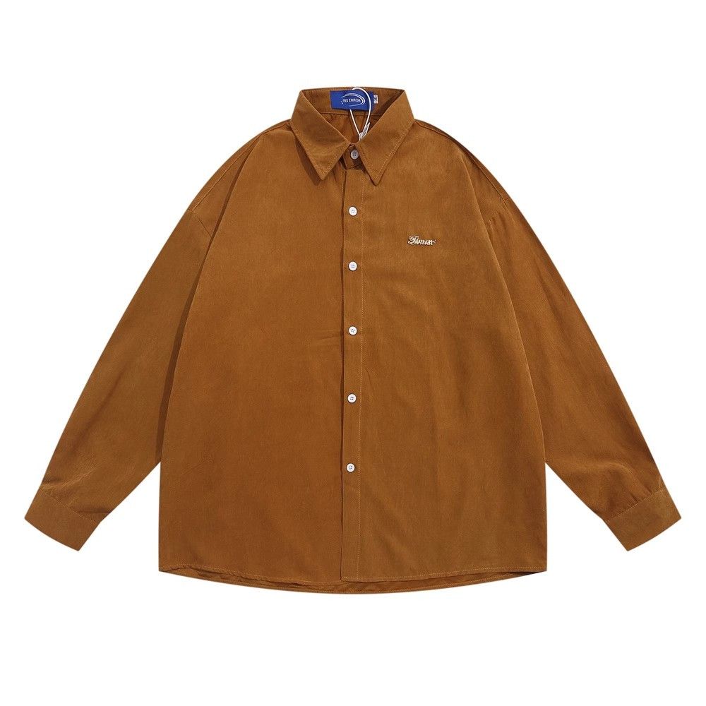 Japanese Brand × Vintage Men's loose handsome versatile casual long-sleeved shirt Size US M / EU 48-50 / 2 - 1 Thumbnail