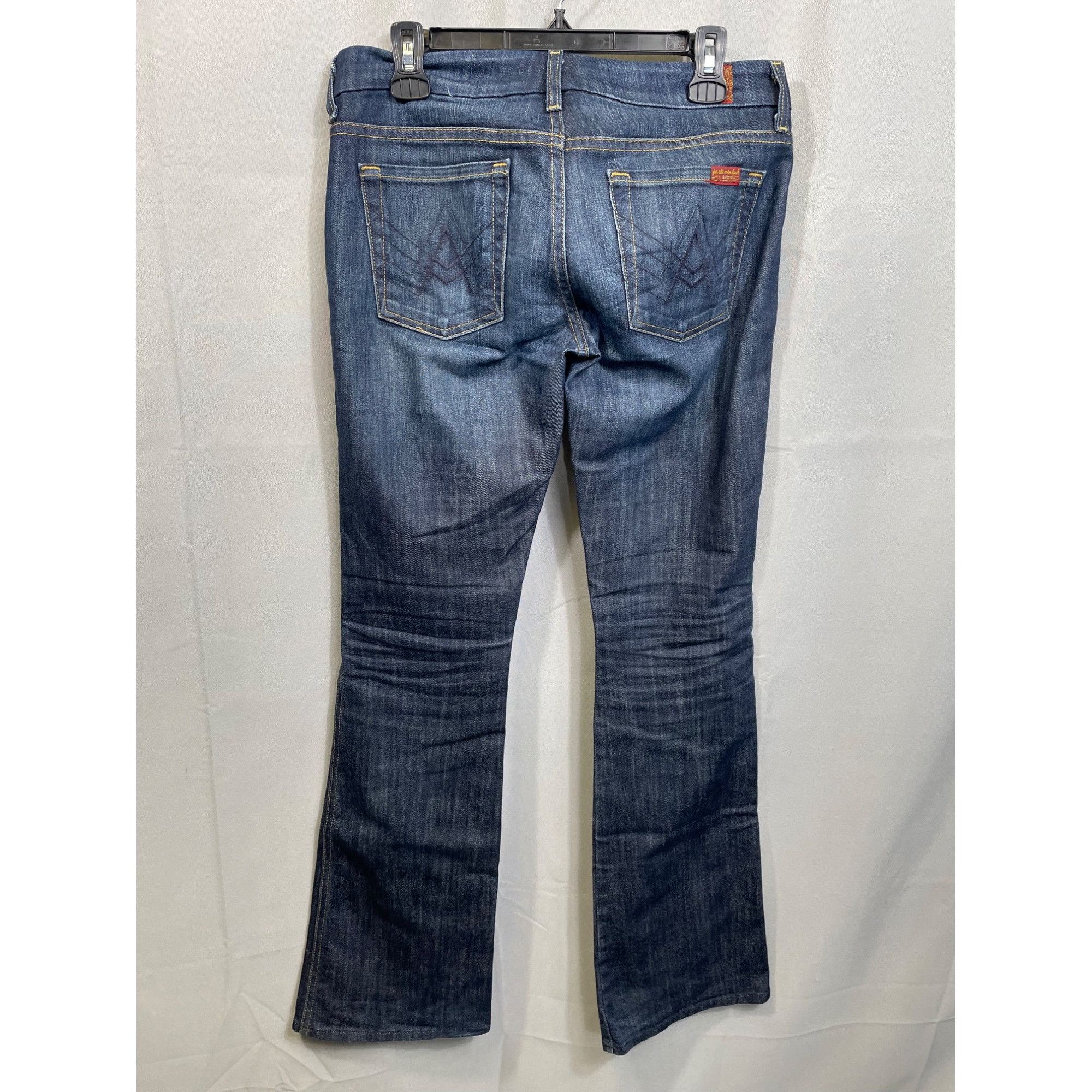 7 For All Mankind 7 For All Mankind SKU 7550 Bootcut Womens Denim Jeans Size 2 Size 27" / US 4 / IT 40 - 2 Thumbnail