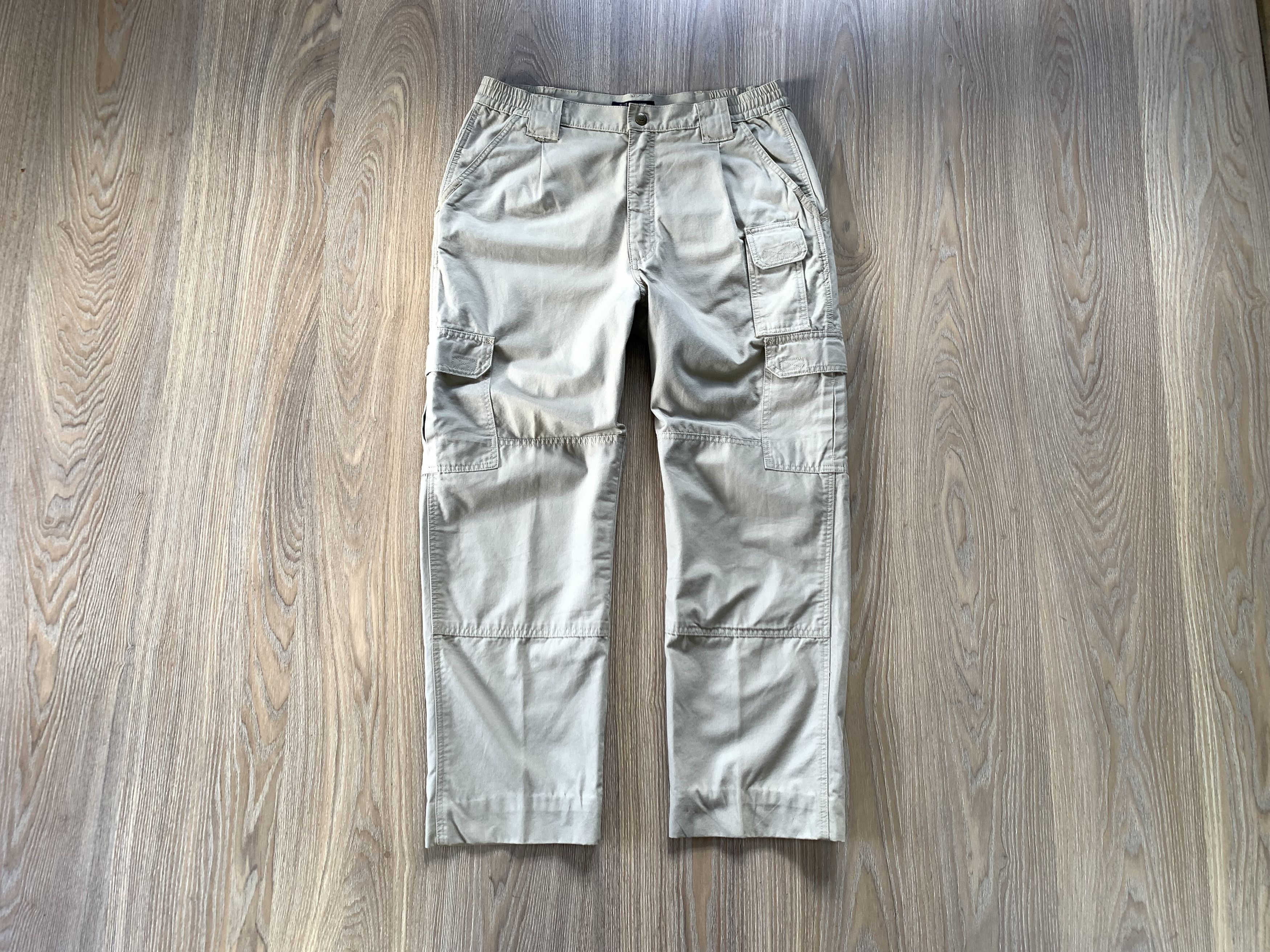 image of Vintage 5.11 Tactical Pants in Beige, Men's (Size 34)