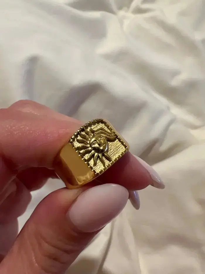 Jewelry Sun Ring ( size 6,7,8) Size ONE SIZE - 7 Thumbnail