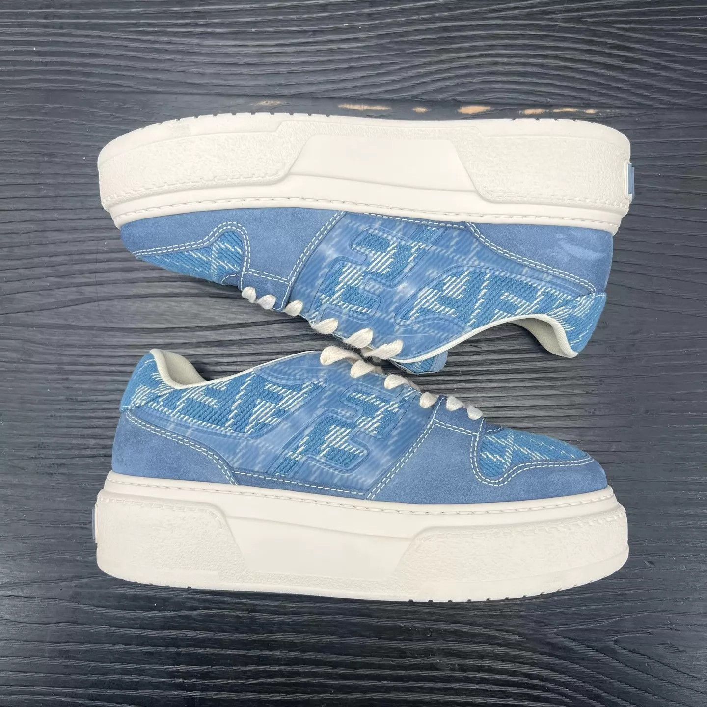 Fendi Fendi Match Light Blue 'Pantone' 37.5 99 New Size US 7 / IT 37 - 3 Thumbnail