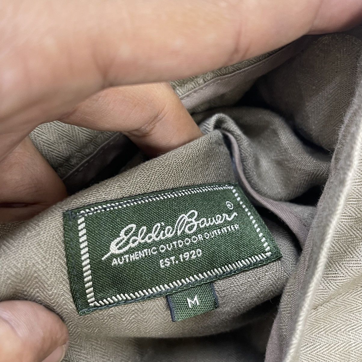 Eddie Bauer × Vintage Eddie Bauer Light Jacket Field Jacket Style Size US L / EU 52-54 / 3 - 3 Thumbnail
