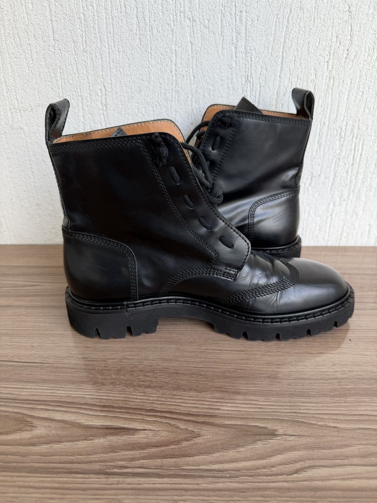 Maison Margiela Wing tip combat boots Size US 8 / EU 41 - 14 Thumbnail