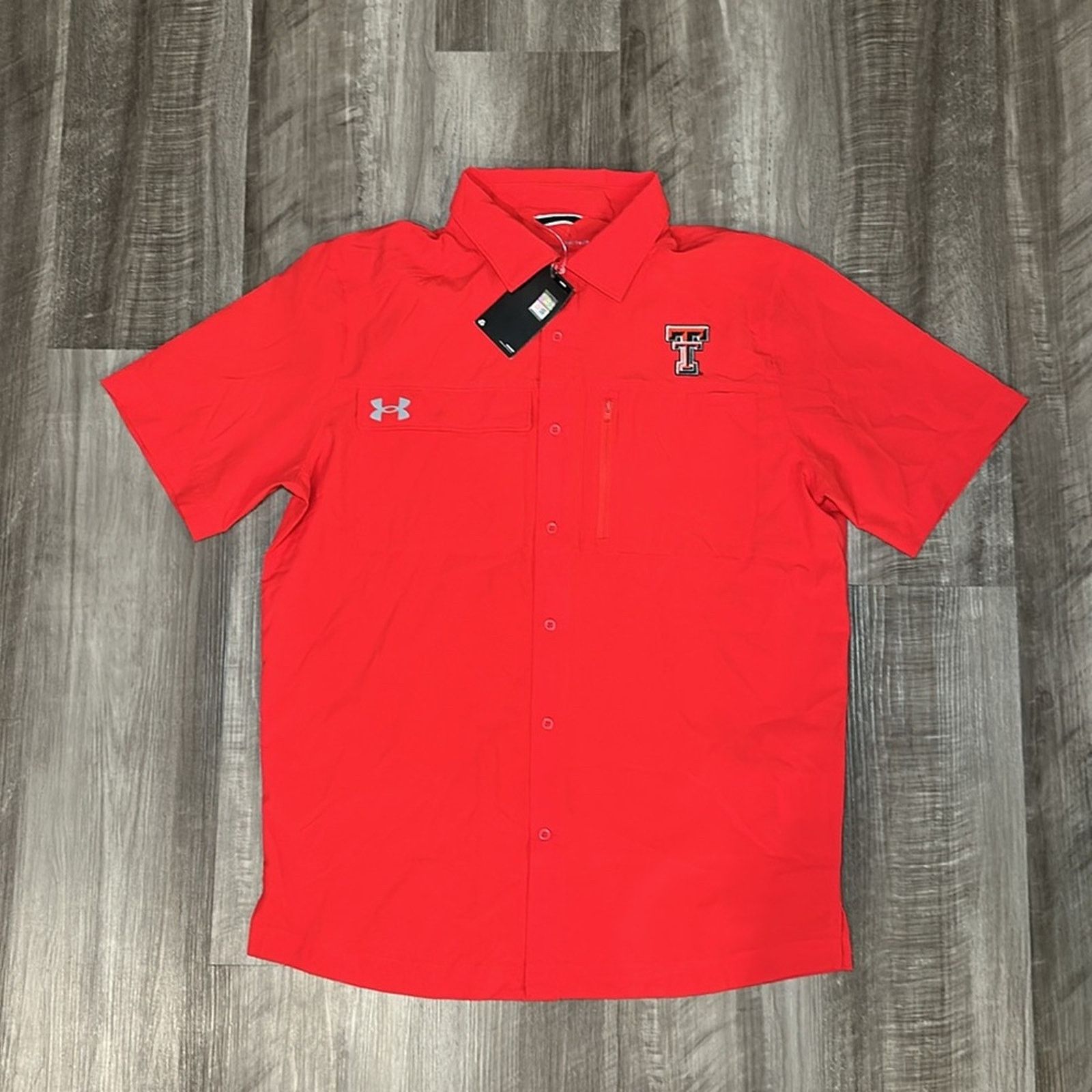 Under Armour Texas Tech Red Raiders Under Armour Motivate Fishing - Small Size US S / EU 44-46 / 1 - 2 Thumbnail