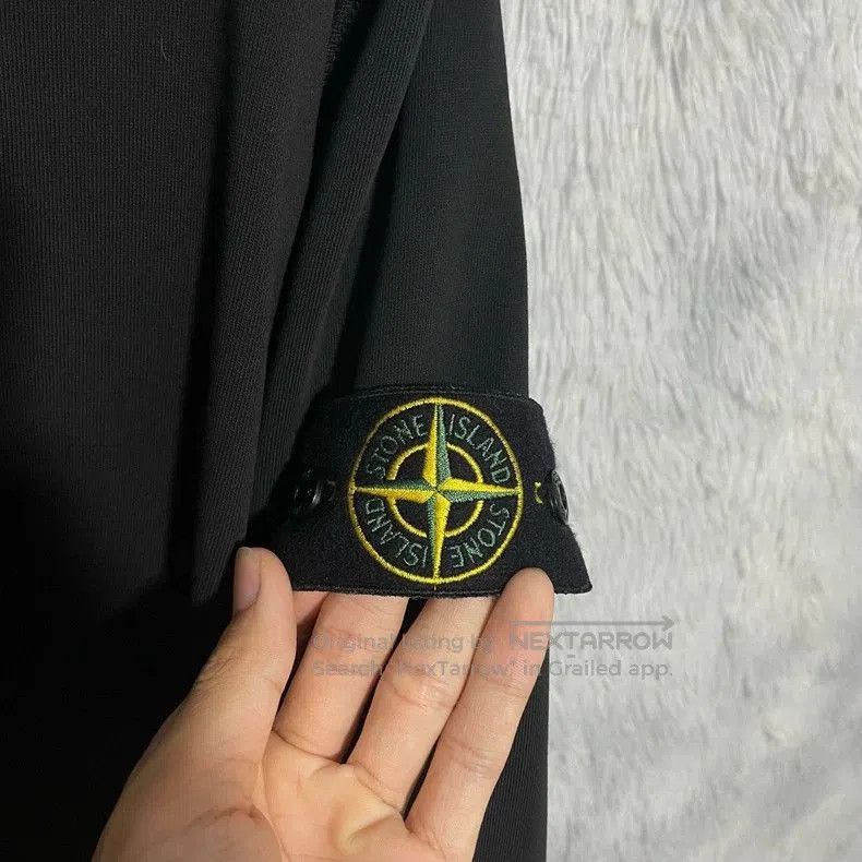 Stone Island Stone Island Black Crewneck Sweatshirt. Size US XL / EU 56 / 4 - 4 Thumbnail