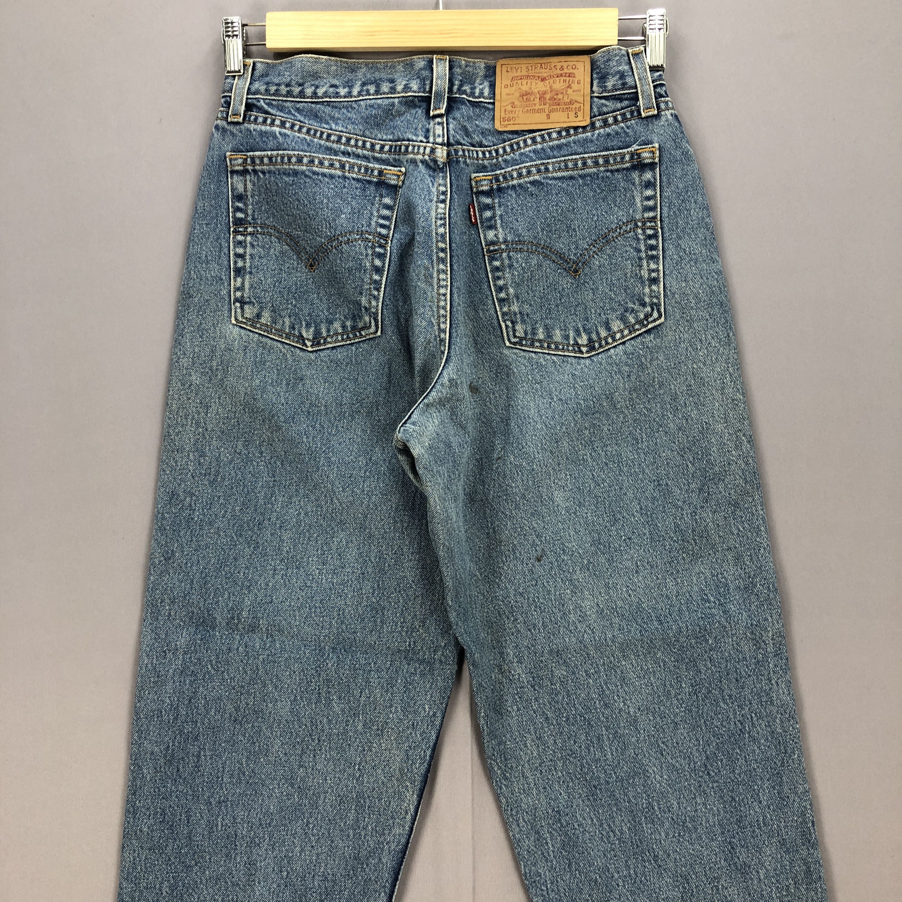 Levi's Vintage Levis 560 Stonewash Jeans Levi's Faded Wash Denim Size US 30 / EU 46 - 4 Thumbnail