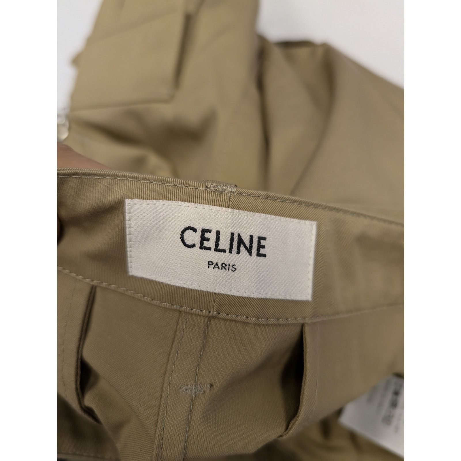 Celine o1rshd1 Shorts With Celine Strap in Beige Size US 32 / EU 48 - 15 Thumbnail