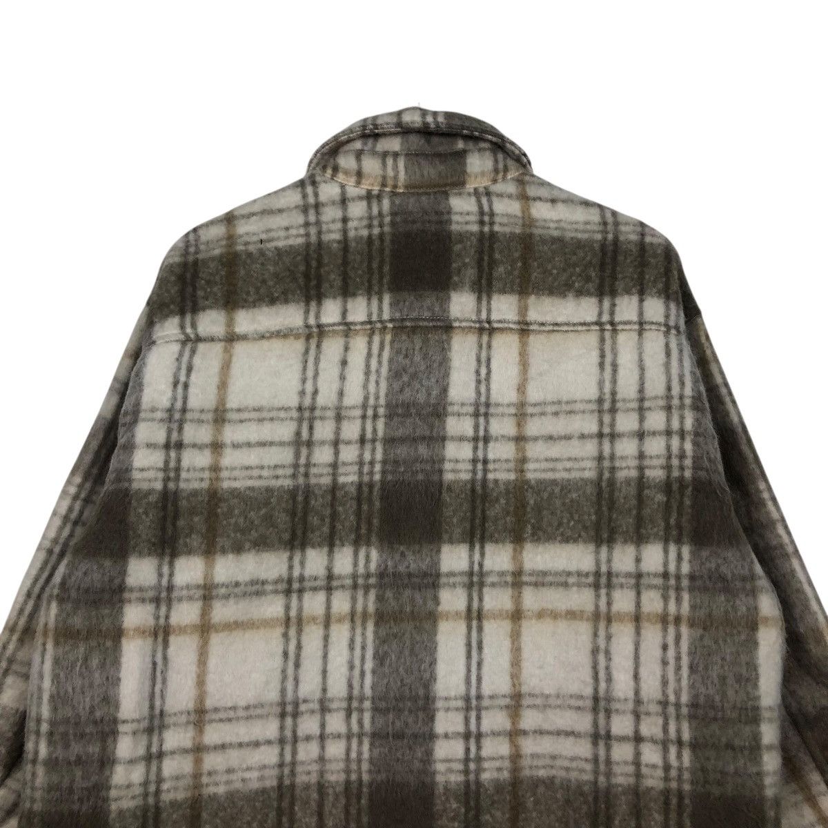 Japanese Brand 🔥VINTAGE WOOL FLANNEL JACKET LOUIS CHAVLON ISSEY MIYAKE Size US M / EU 48-50 / 2 - 11 Thumbnail