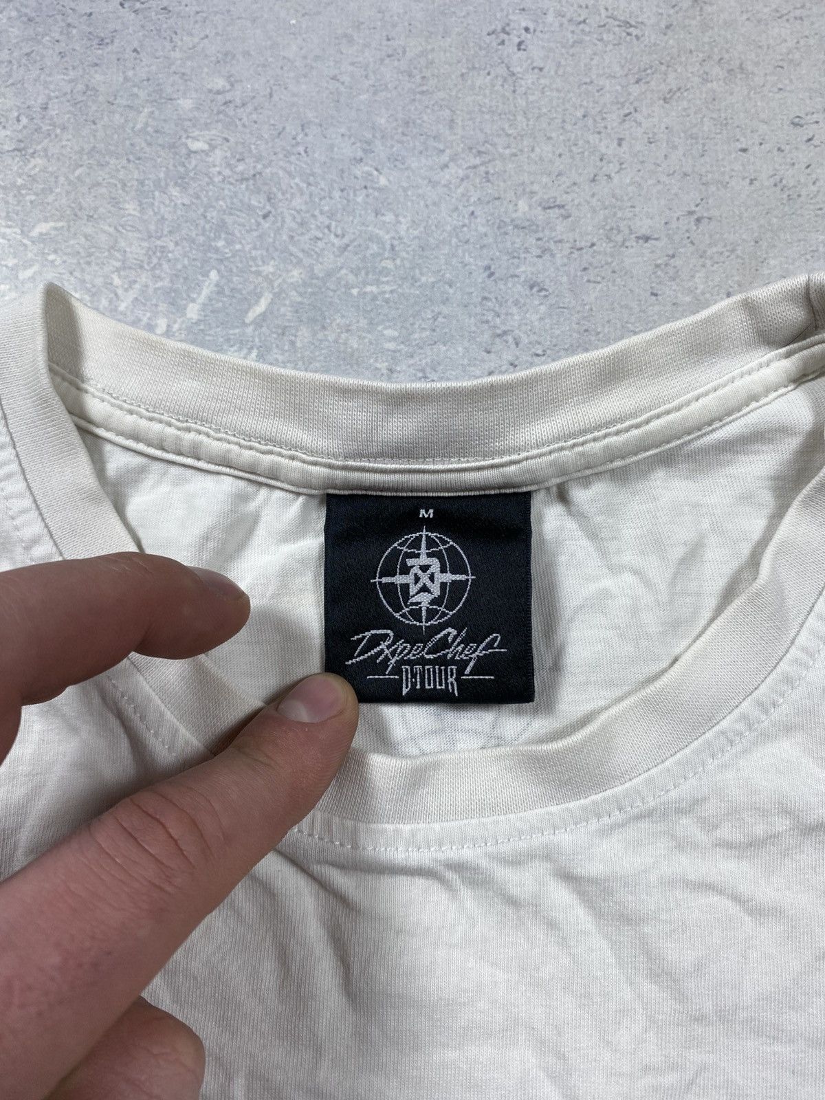Dxpe Chef White Mens T-Shirt Dxpe Chef D-Tour Size US M / EU 48-50 / 2 - 12 Thumbnail