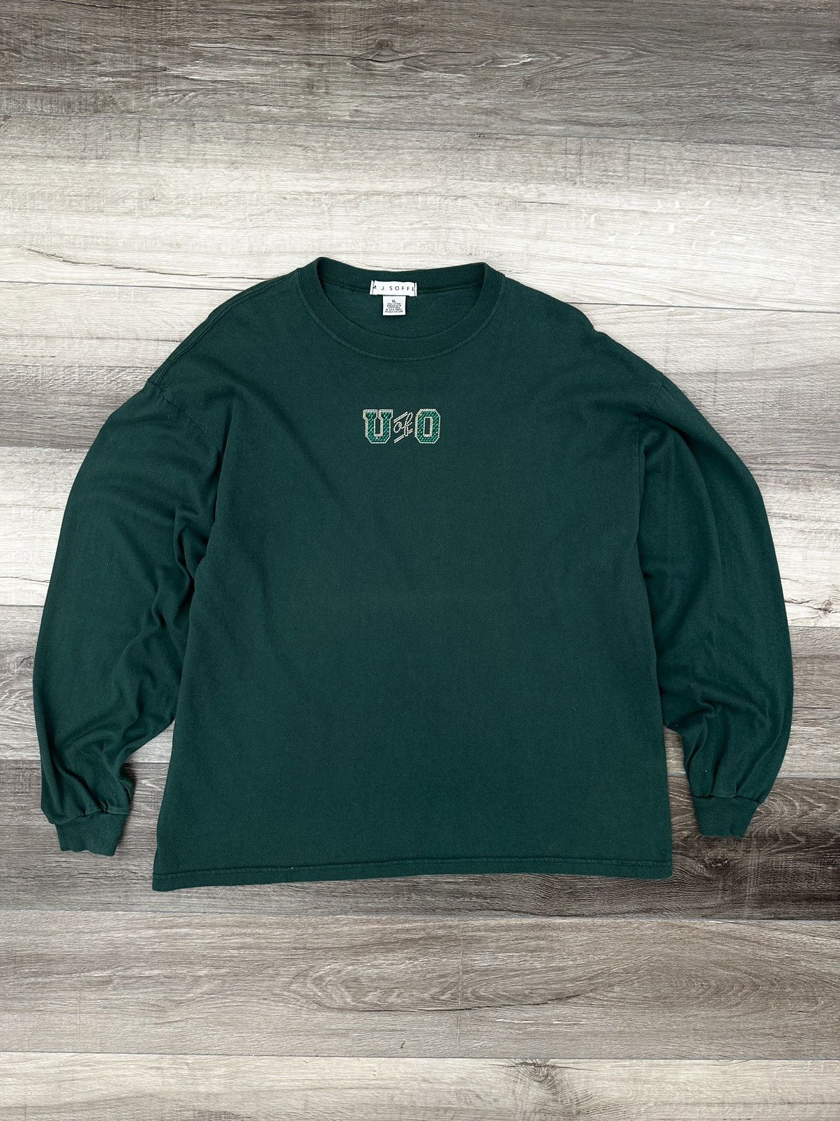Vintage Vintage Rhinestone Gem / Bling University of Oregon Tee XL Size US XL / EU 56 / 4 - 2 Thumbnail