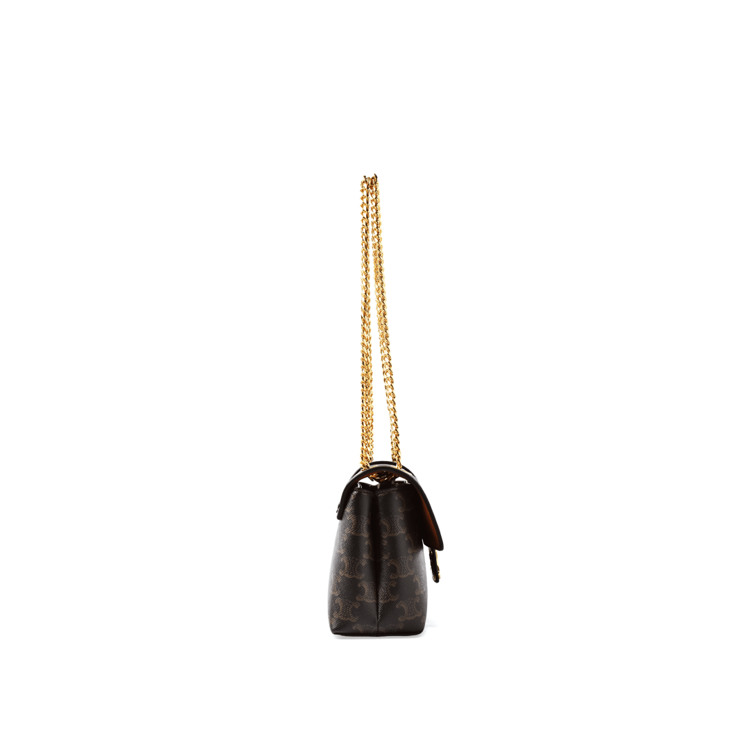 Celine o1w1db10326 116592FRH Size :OS / Teen Victoire Bag in Brown Size ONE SIZE - 2 Thumbnail