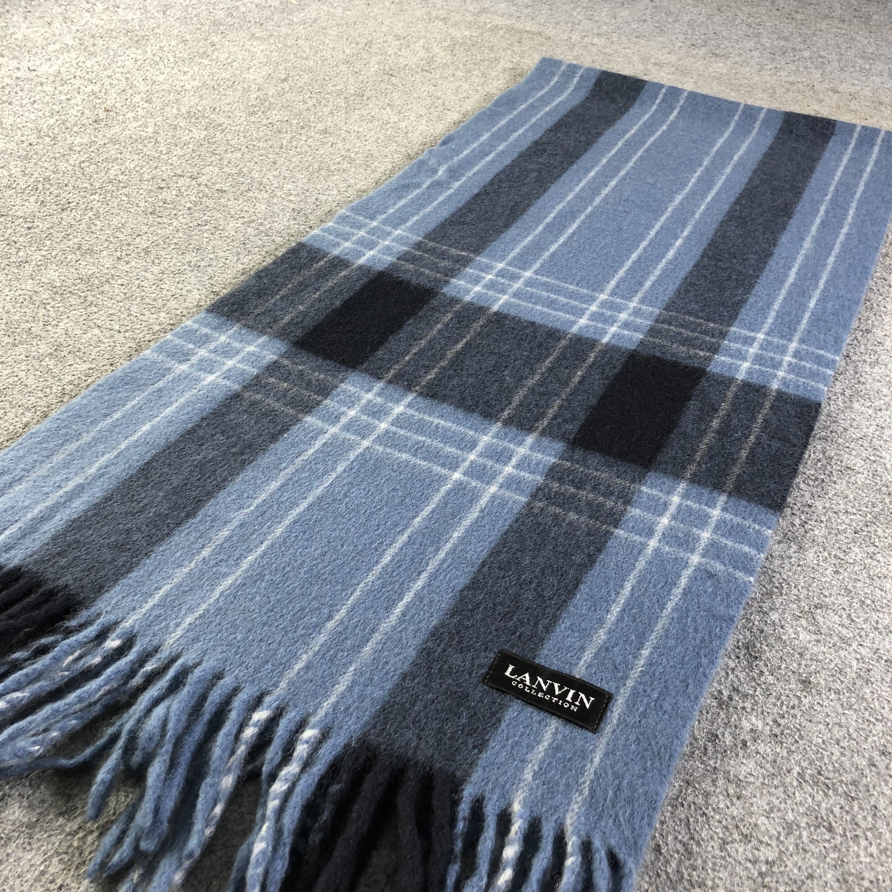 Lanvin Lanvin Cashmere Scarf Muffler V1885 Size ONE SIZE - 3 Thumbnail
