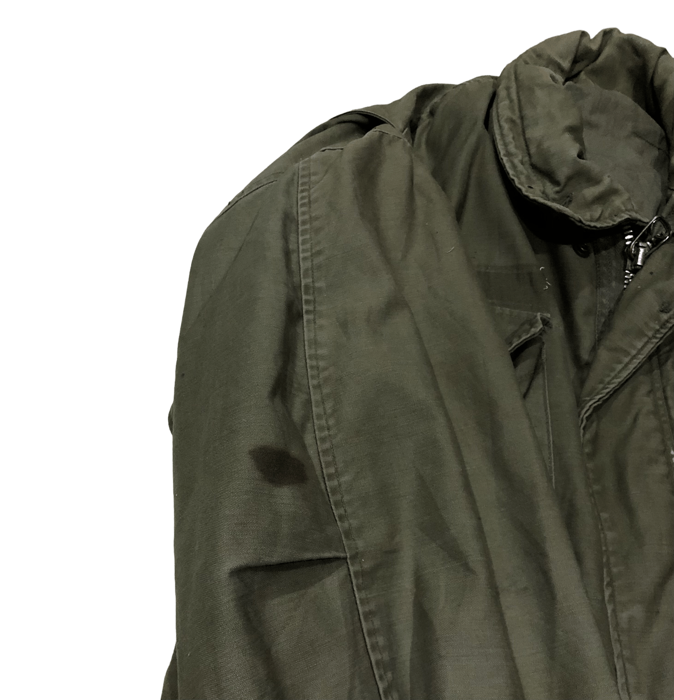 Vintage Rare 60s First Pattern M65 US Army Field Jacket Vietnam War Size US M / EU 48-50 / 2 - 8 Thumbnail