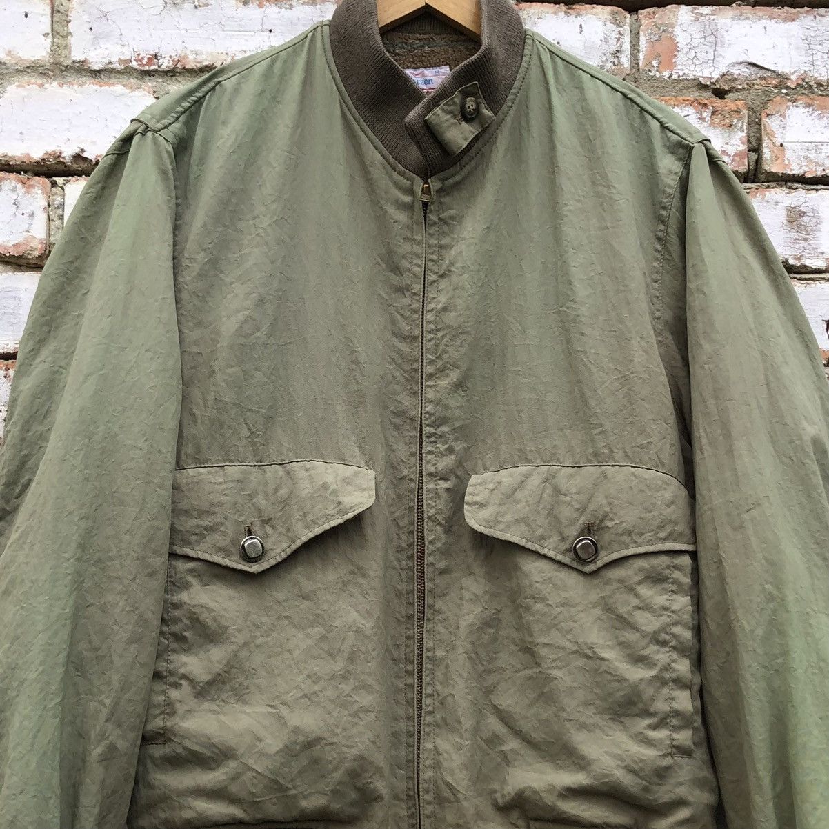 Jantzen Vintage Jantzen Sun Faded Bomber Jacket Size US M / EU 48-50 / 2 - 4 Thumbnail