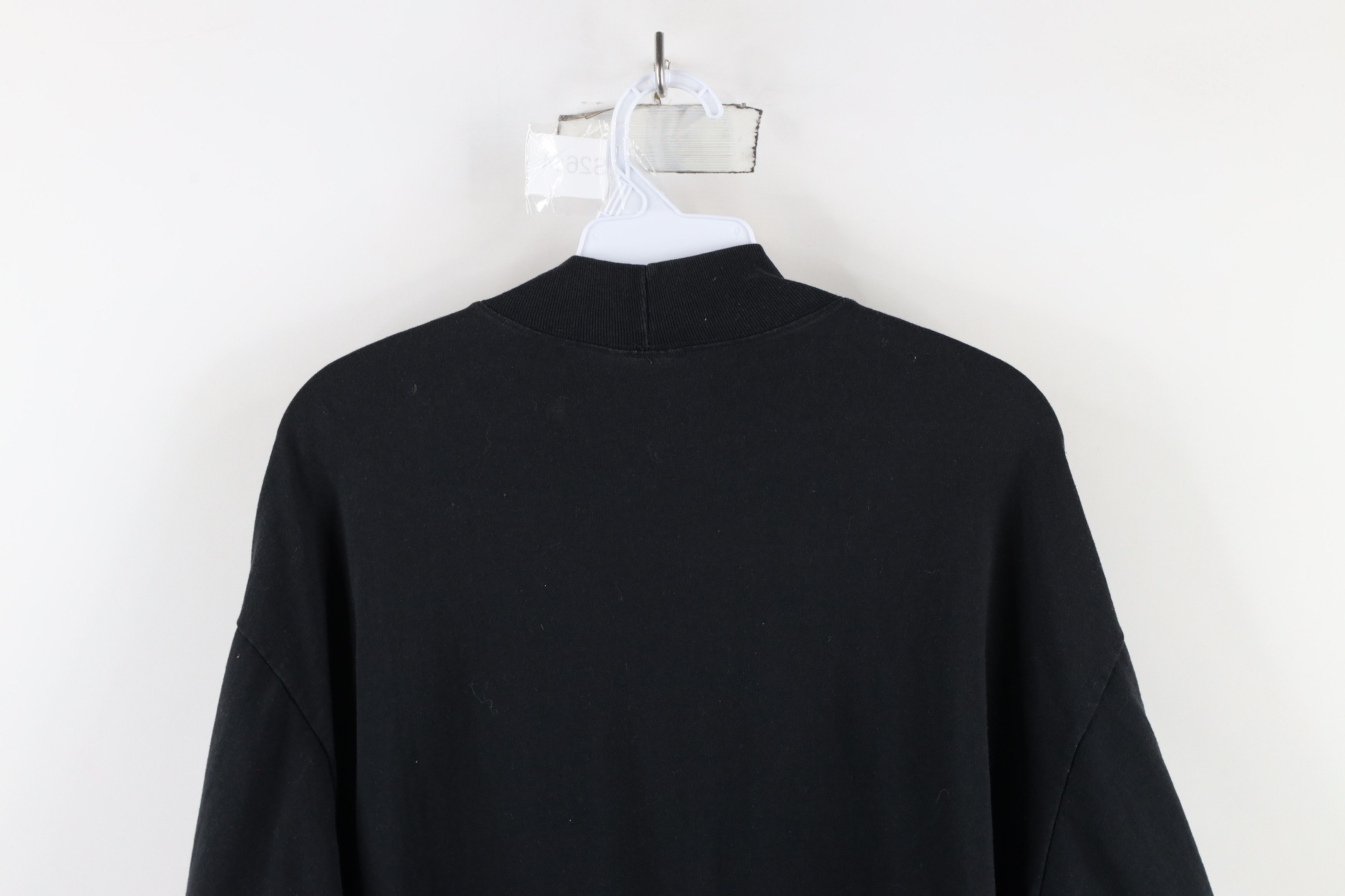 Vintage Vintage 90s Streetwear Mock Neck Long Sleeve T-Shirt USA Size US XL / EU 56 / 4 - 7 Thumbnail