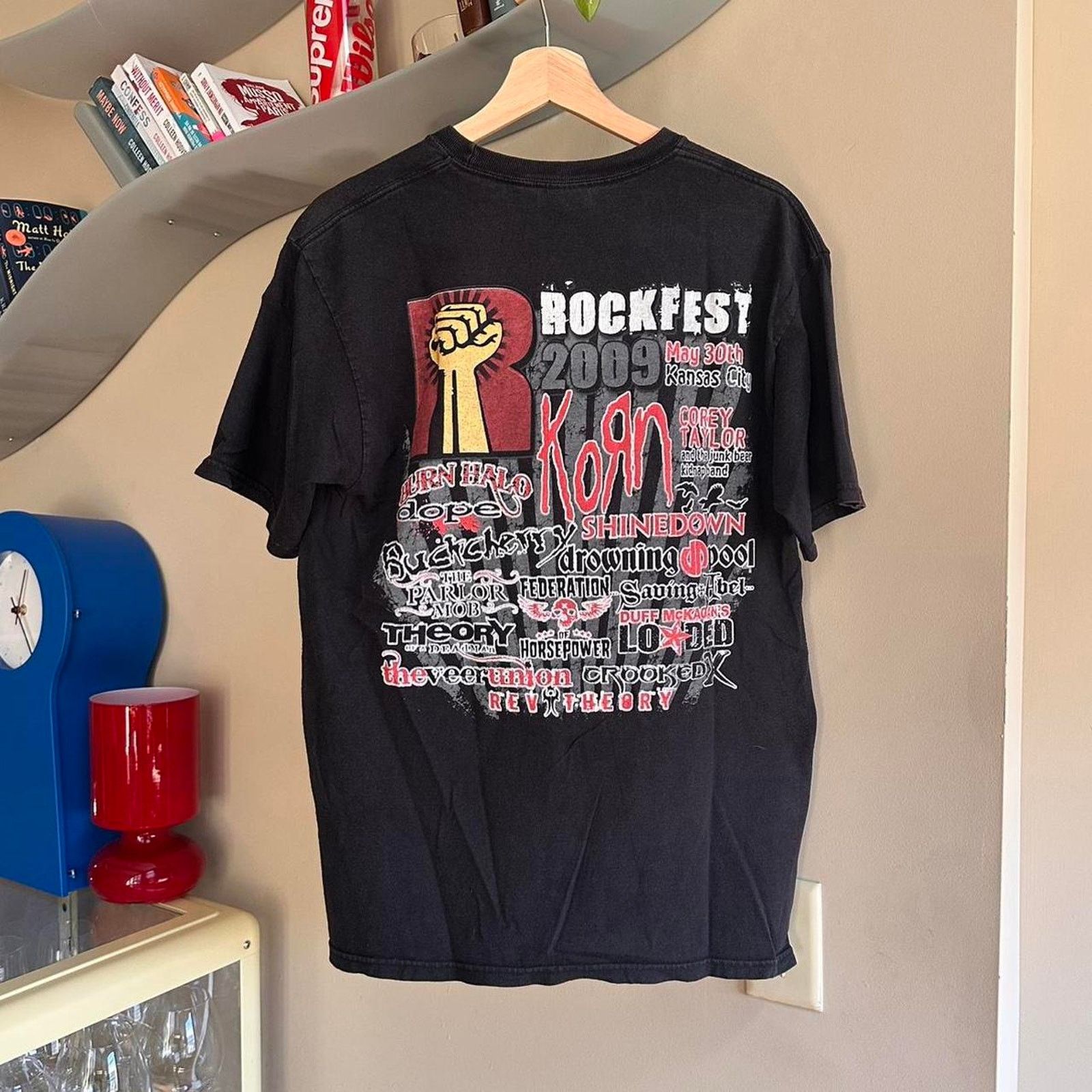 Band Tees × Vintage Vintage 2009 Rockfest Shirt Size US M / EU 48-50 / 2 - 4 Thumbnail