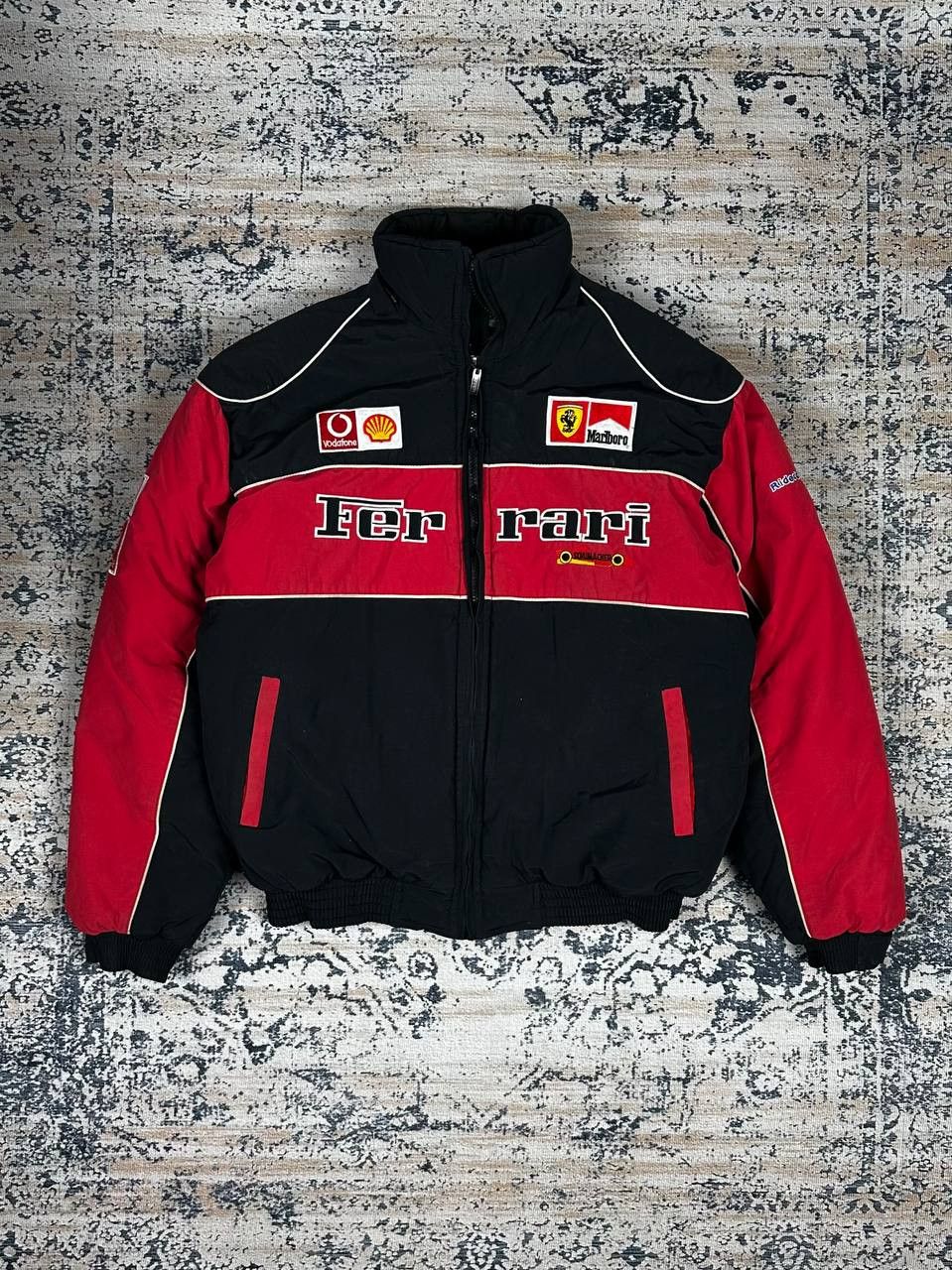 Ferrari Vintage Ferrari Jacket Formula 1 Big Logo Jacket Size US XL / EU 56 / 4 - 1 Thumbnail