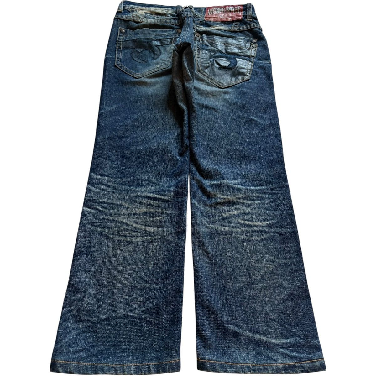 Dsquared2 Vintage Red Pepper Rusty Mud Wash Tactical Rip Jeans Size US 31 - 2 Thumbnail