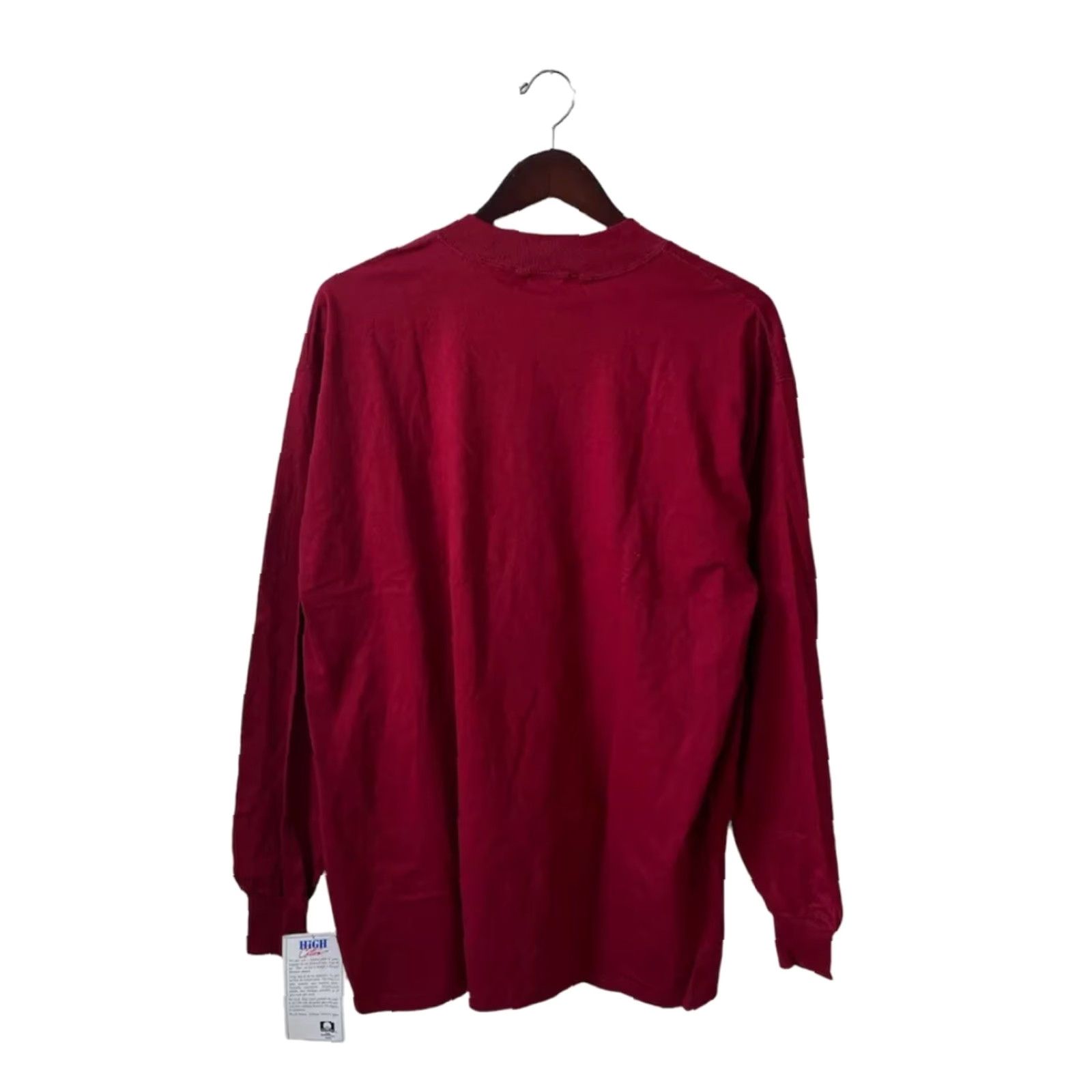 Russell Athletic VINTAGE Russell Athletic Mock Turtleneck Shirt Mens L Red 90s Deadstock NWOT Cardin... Size US L / EU 52-54 / 3 - 8 Thumbnail