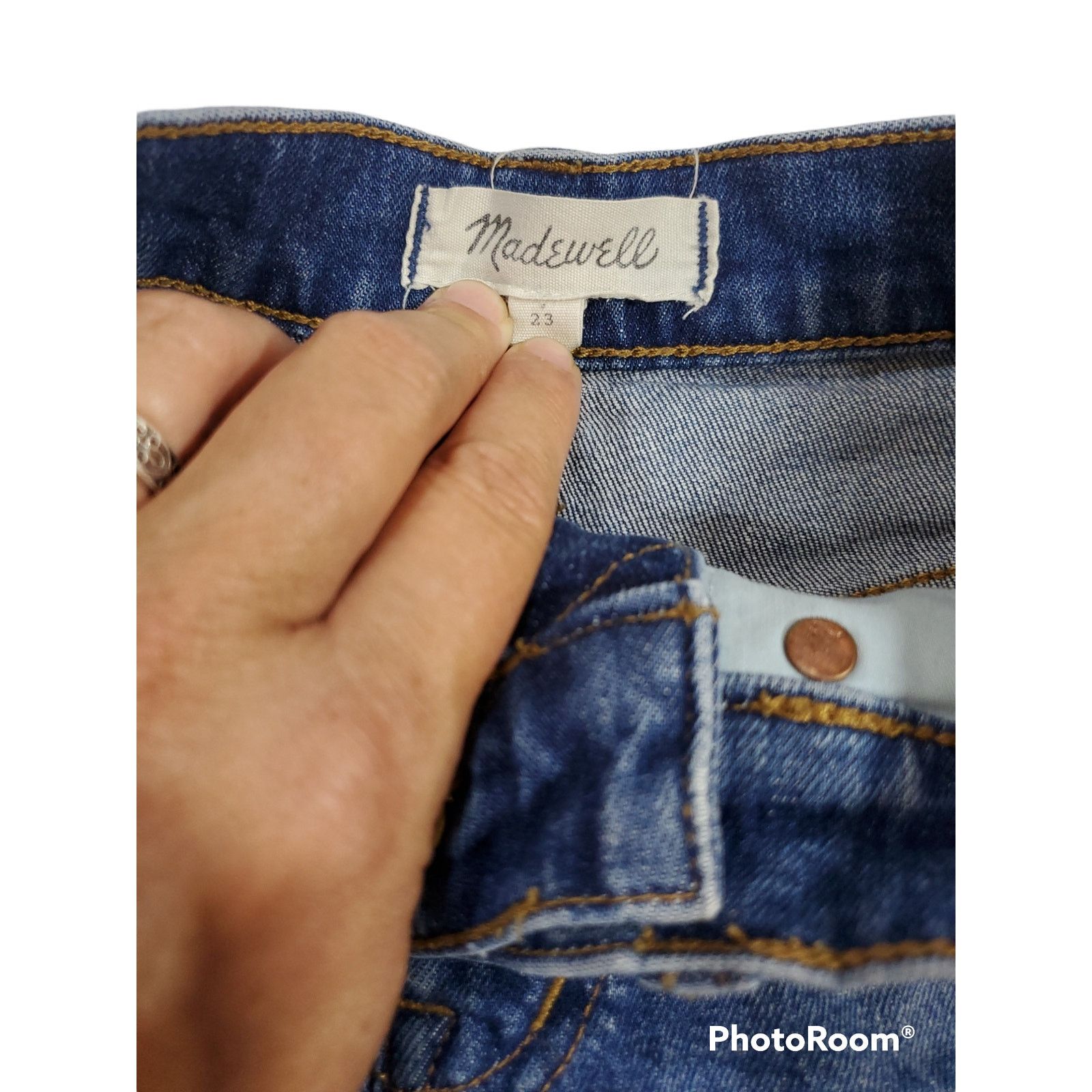 Madewell Madewell | 4" Denim Shorts | Size 23 Size 23" - 4 Thumbnail