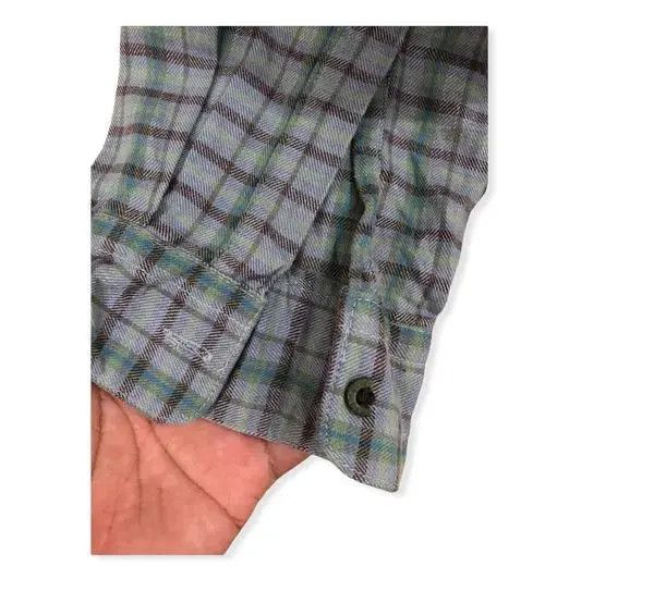 Vintage Vintage San Treno Plaid Tartan Flannel Shirt 👕 Size US M / EU 48-50 / 2 - 4 Thumbnail