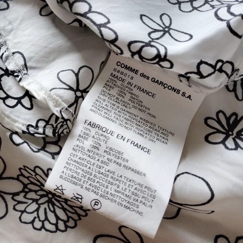 Comme des Garcons Comme des Garcons White long-sleeved shirt Size XS / US 0-2 / IT 36-38 - 6 Thumbnail