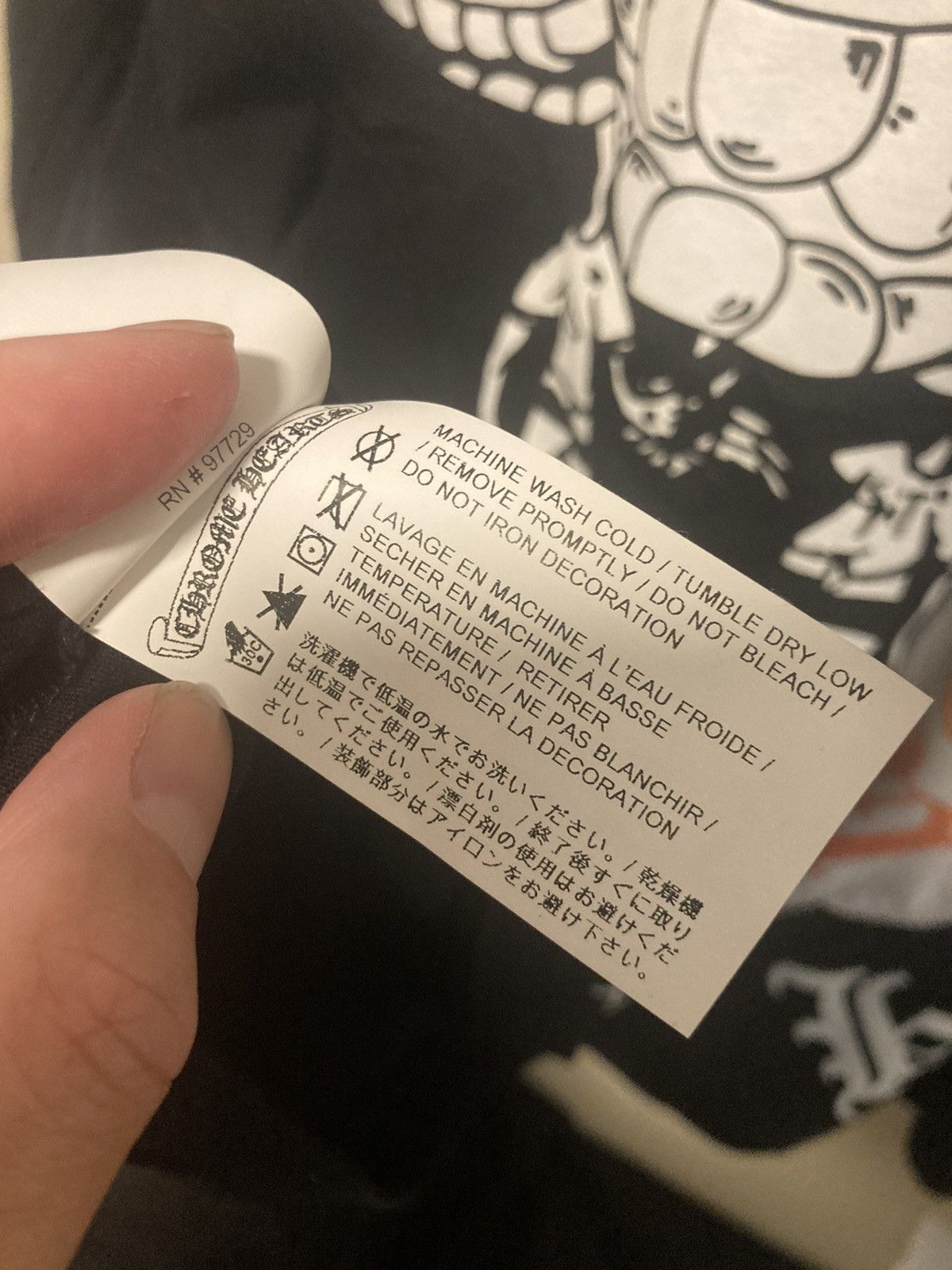 Chrome Hearts Chrome hearts 1 of 1 matty boy patchwork LS Tee fit like xxl Size US XXL / EU 58 / 5 - 6 Thumbnail