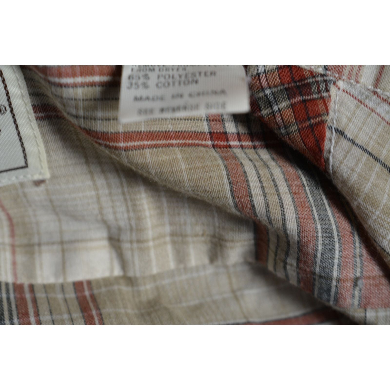 Carlos Campos Vintage 1980s Campus Studio One Plaid Shirt - Long Sleeve Size US S / EU 44-46 / 1 - 3 Thumbnail