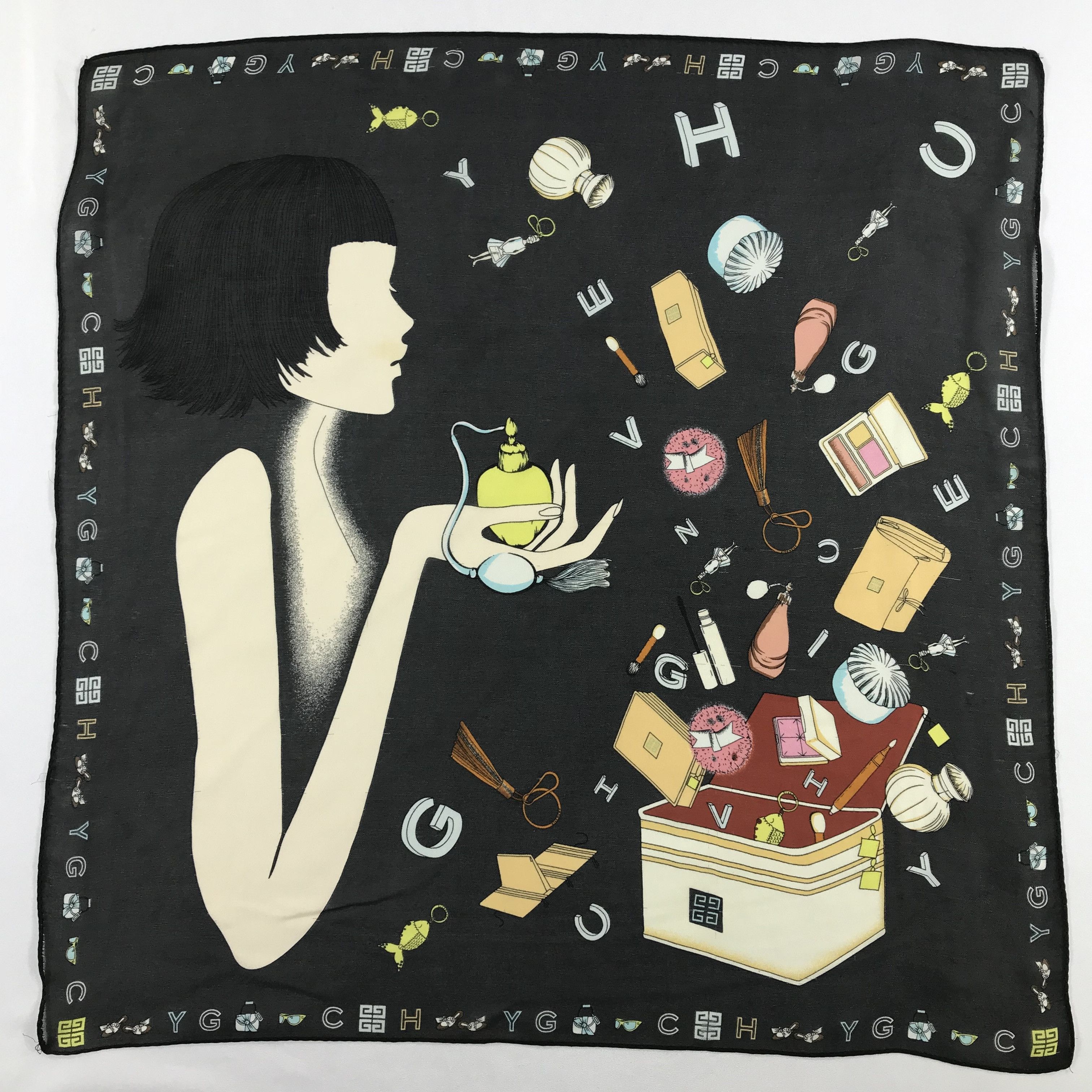 Vintage Givenchy Bandana / Handkerchief / Neckerchief - S2189 Size ONE SIZE - 1 Thumbnail