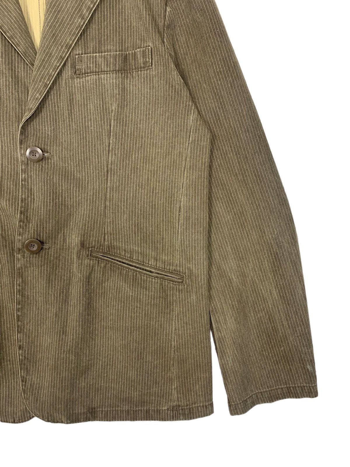 Mossimo Mossimo Designer Hikory Blazer Coat Olive Size M Size US M / EU 48-50 / 2 - 4 Thumbnail
