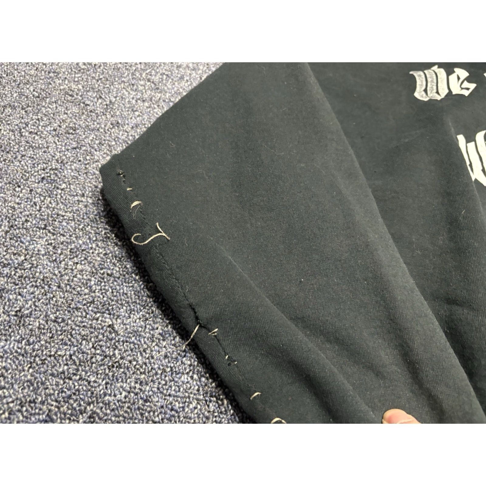 Jerzees VINTAGE Jerzees Hoodie Mens L Black 90s Music Band Sludge Metal Ivy Logo Pullover Size L Size US L / EU 52-54 / 3 - 6 Thumbnail