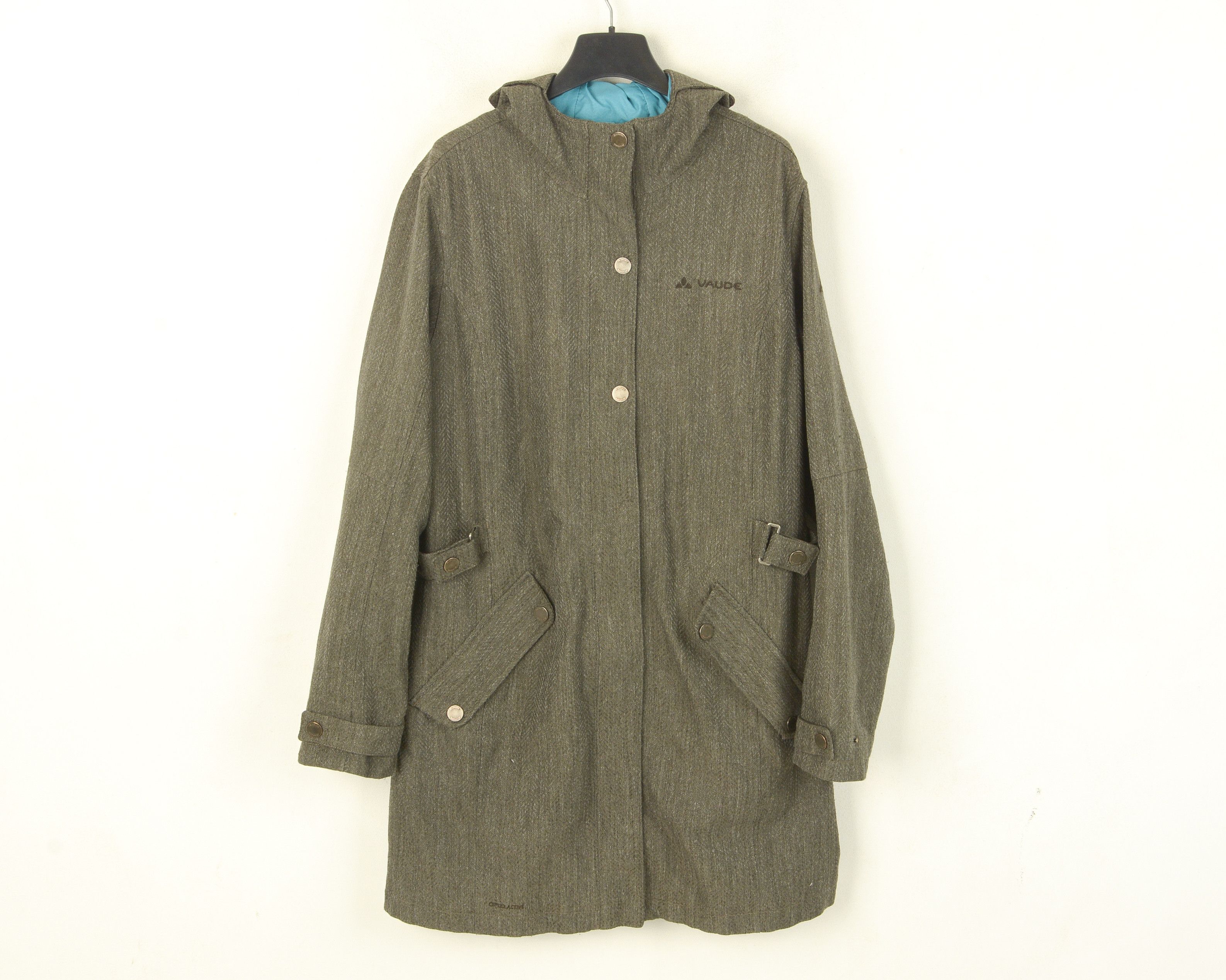 Designer VAUDE Ceplex Active Belco Coat L Rain Jacket Parka Hooded Size L / US 10 / IT 46 - 1 Thumbnail