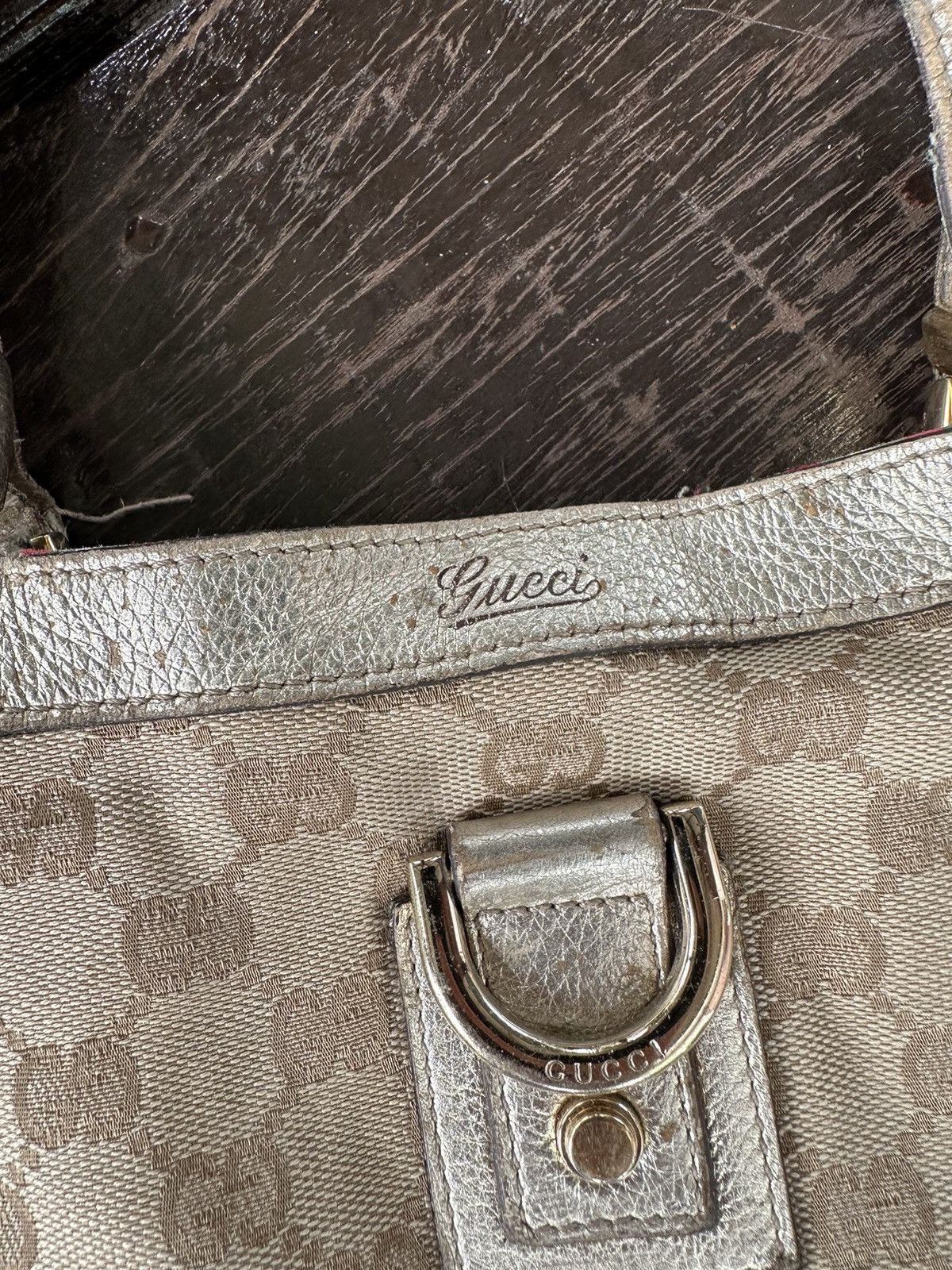 Gucci Vintage gucci hand tote bag Size ONE SIZE - 6 Thumbnail