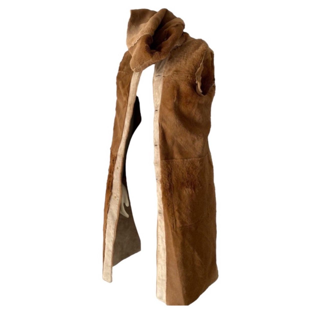 Theory Luxury 100% Kangaroo Fur Leather Theory Long Sleeved Jacket Size M / US 6-8 / IT 42-44 - 5 Thumbnail