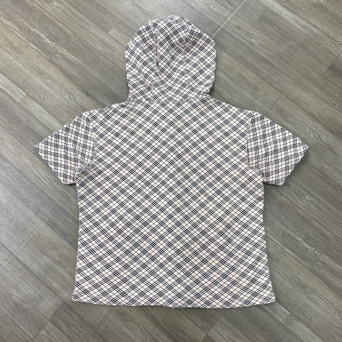 Burberry Burberry London Nova Check Plaid Short Zip Hoodie Luxury Size S / US 4 / IT 40 - 16 Thumbnail