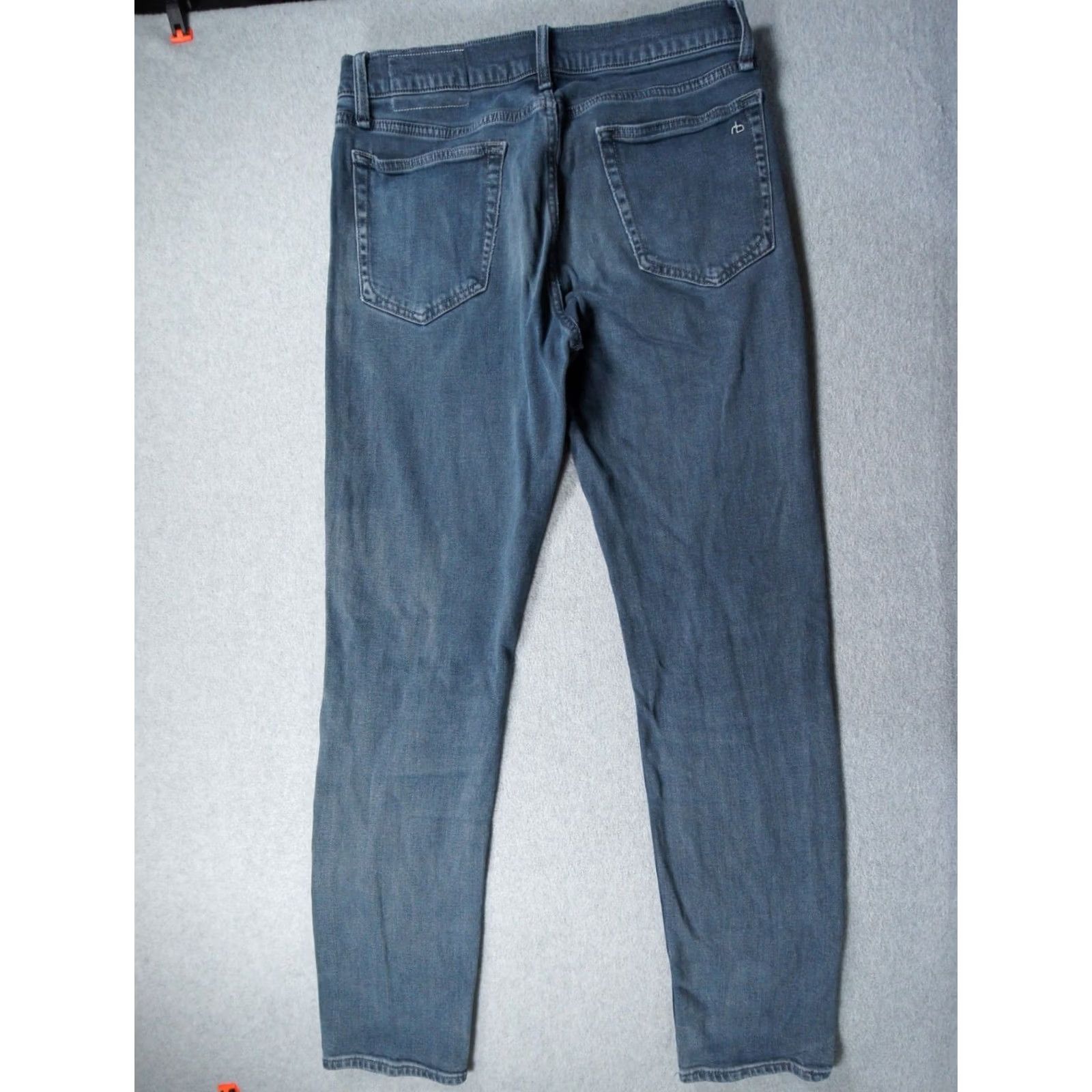 Rag & Bone rag & bone Jeans Mens 31x31 Blue Denim Slim Fit 2 Casual Adult Designer Jeans Size US 31 - 4 Thumbnail