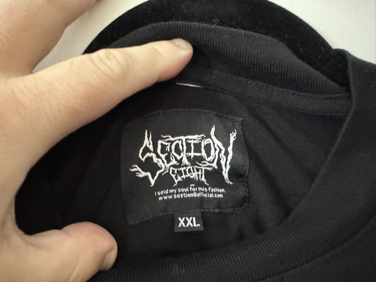 Section 8 Black Section Eight Misa Death Note Graphic T-Shirt Size US XXL / EU 58 / 5 - 3 Thumbnail